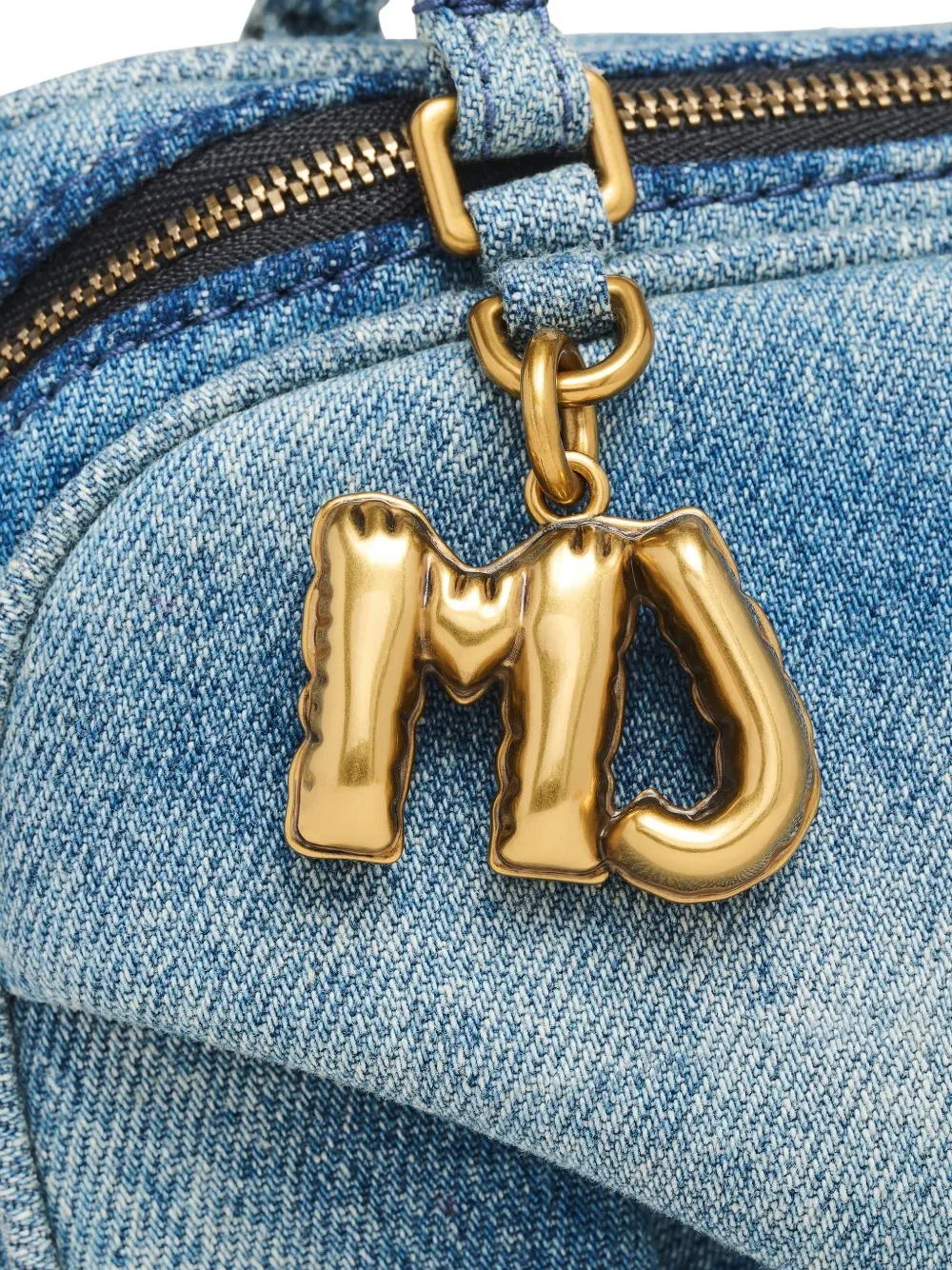 MARC JACOBS - Women The Micro Bauletto Denim Wave Bag - Image 6
