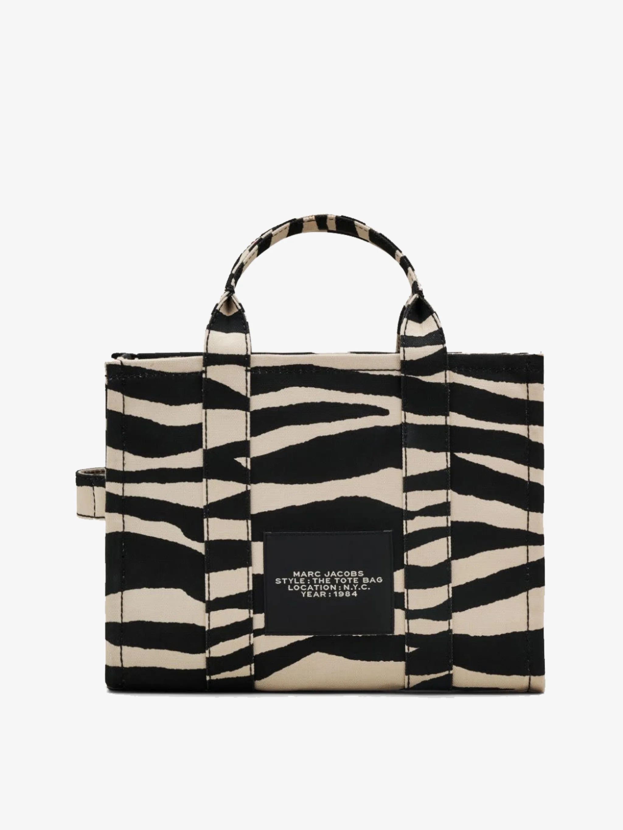 MARC JACOBS - Women The Zebra Canvas Medium Tote Bag - Image 4
