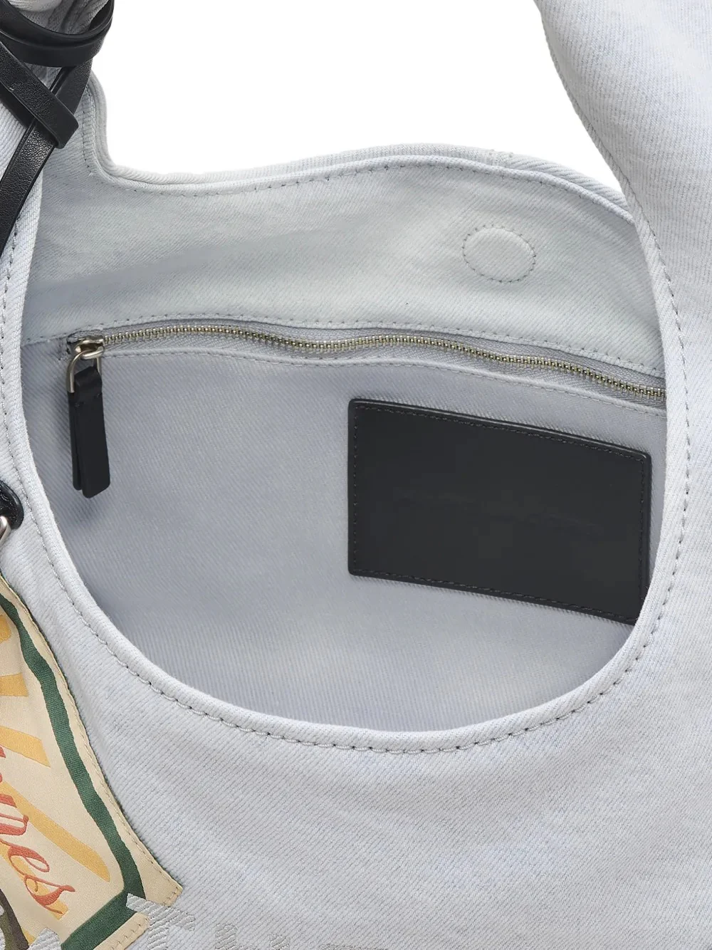 MARC JACOBS - Women The Sack Camp Patchwork Denim Sack Bag - Image 6