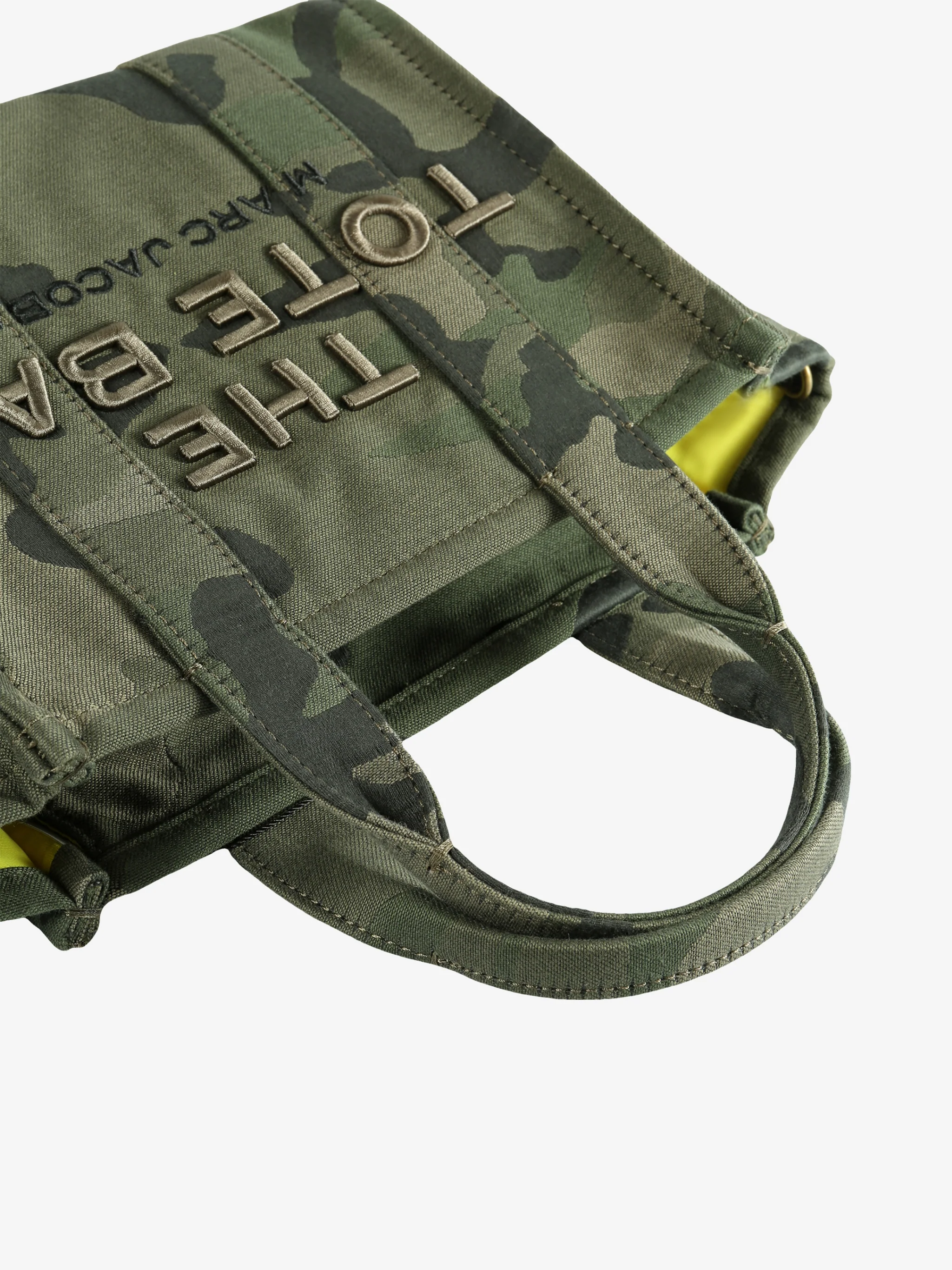 MARC JACOBS - Women The Small Camo Jacquard Tote Bag - Image 3