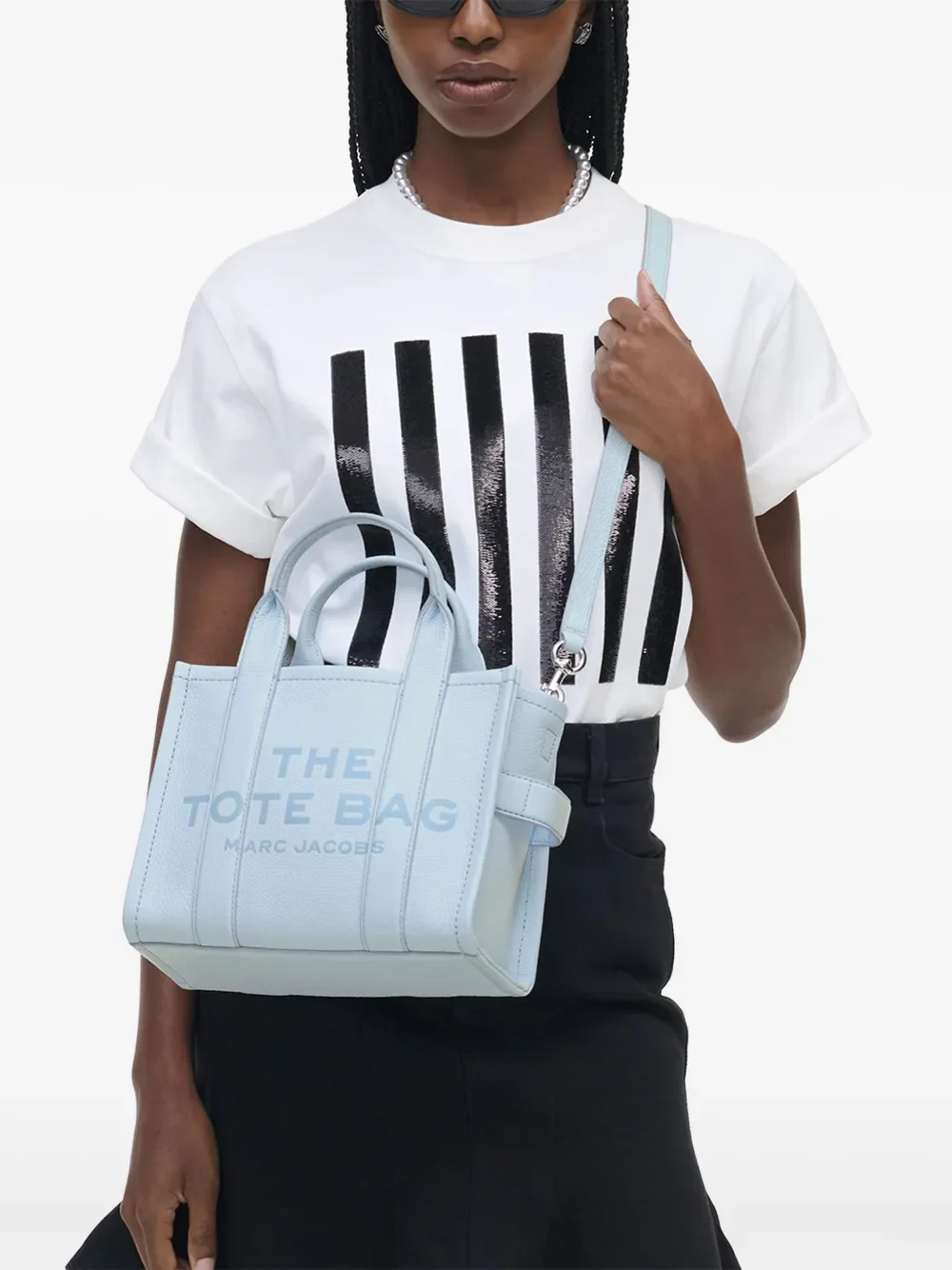 MARC JACOBS - Women The Small Leather Tote Bag - Image 2