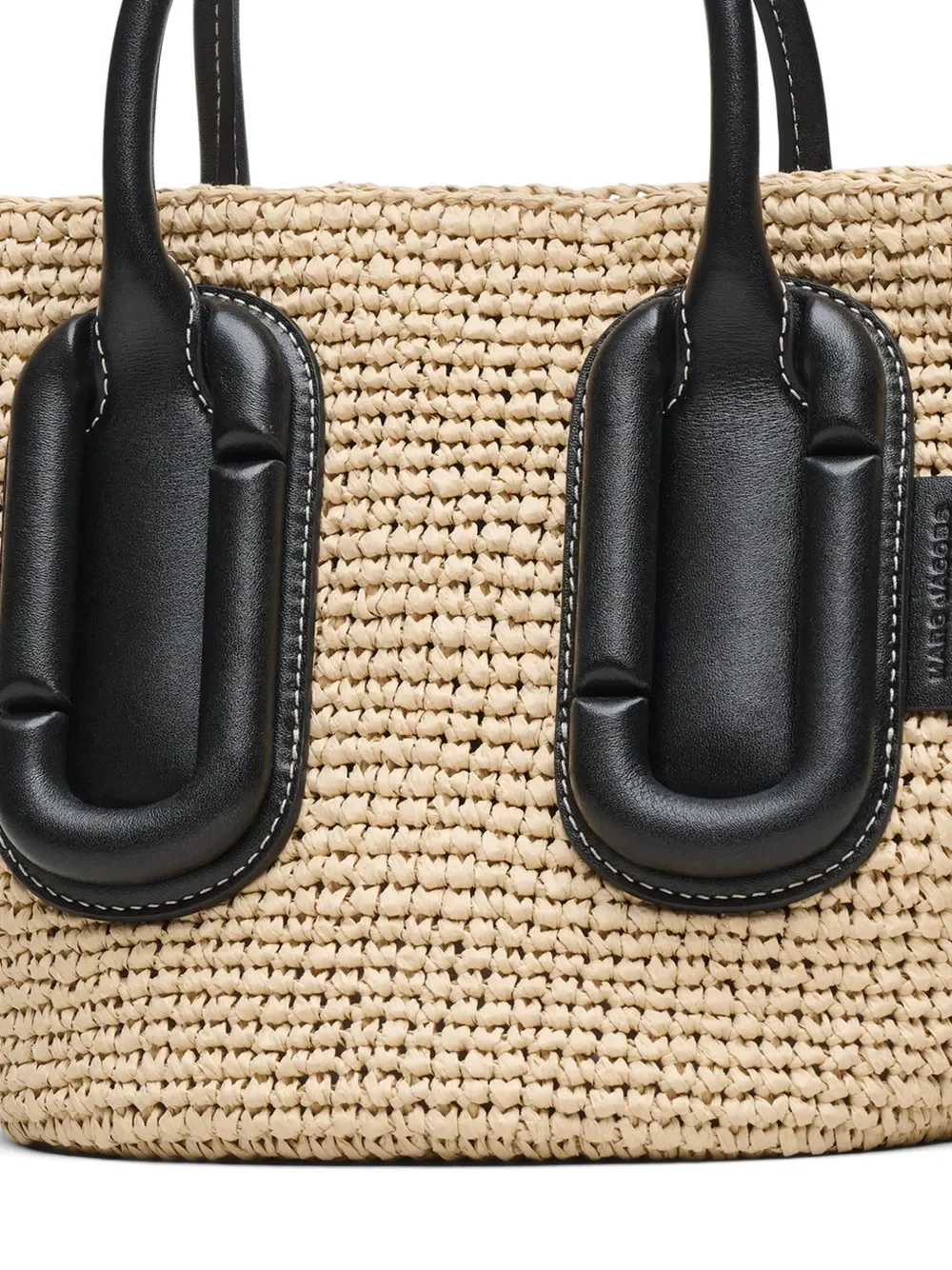 MARC JACOBS - Women The Small Tote Straw Covered Pop J Marc - Image 5