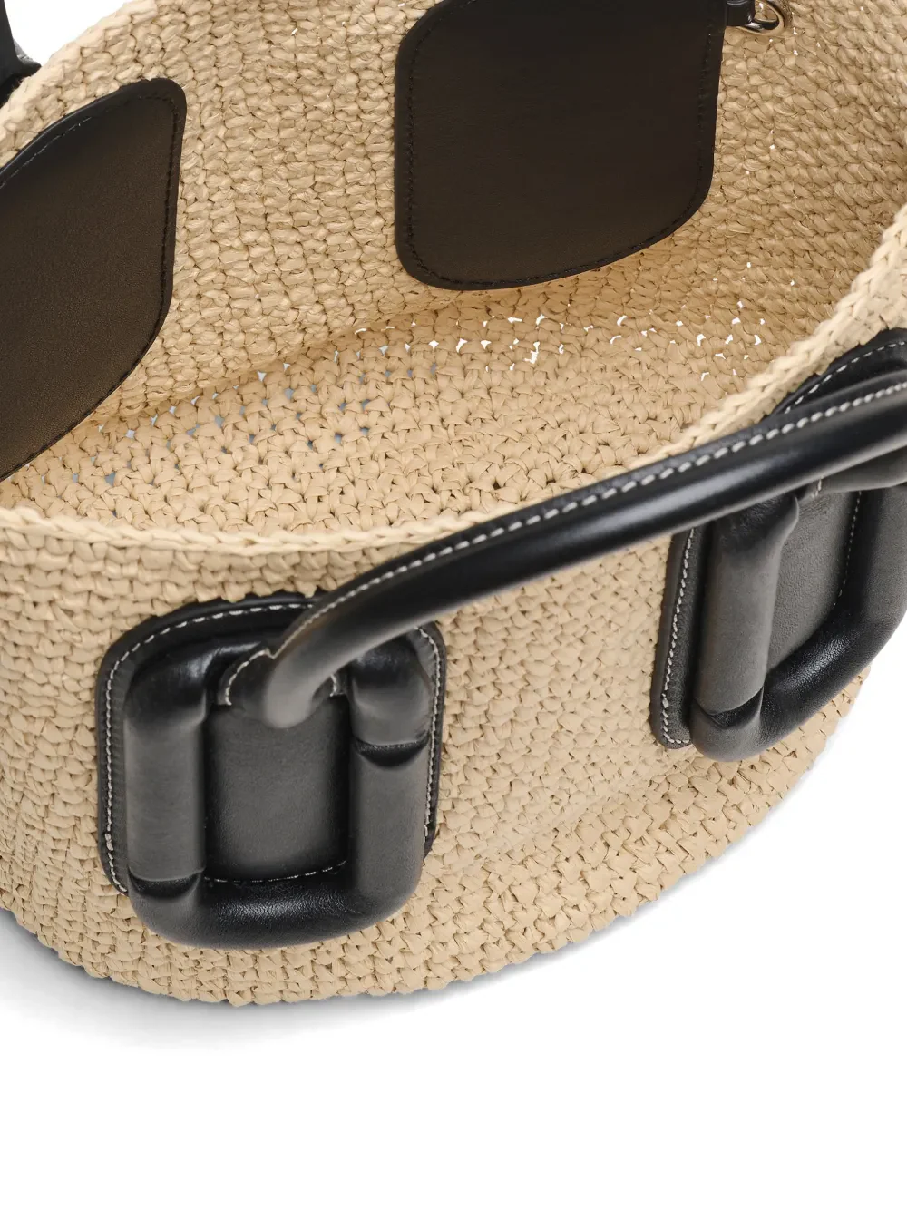 MARC JACOBS - Women The Small Tote Straw Covered Pop J Marc - Image 6