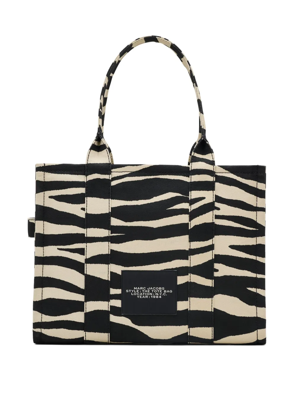 MARC JACOBS - Women The Zebra Canvas Large Tote Bag - Image 5
