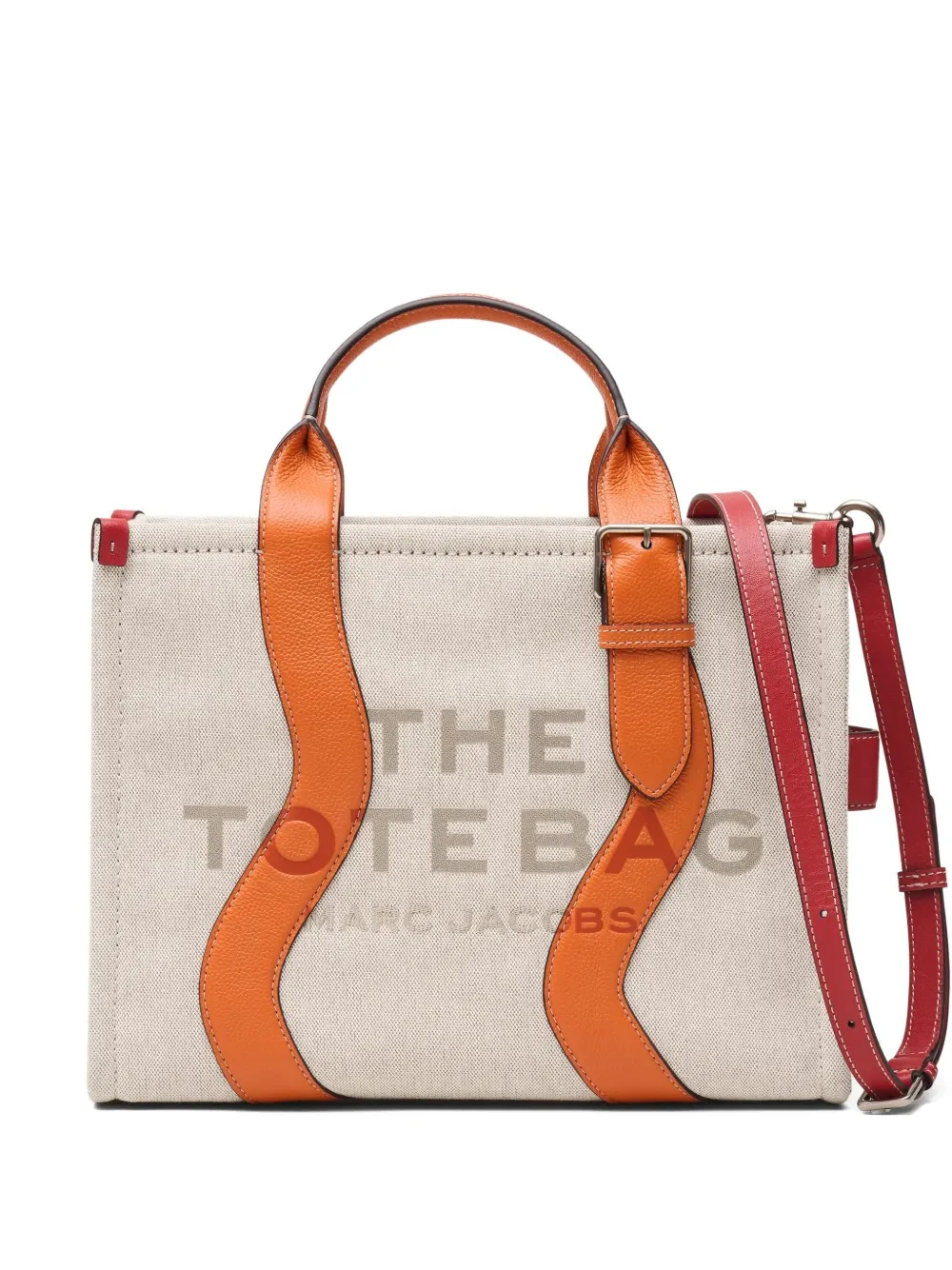 MARC JACOBS - Women Wavy Canvas Medium Tote Bag