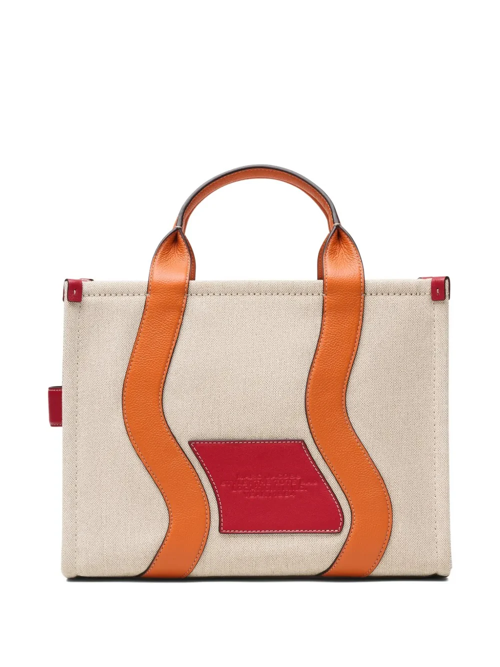 MARC JACOBS - Women Wavy Canvas Medium Tote Bag - Image 4