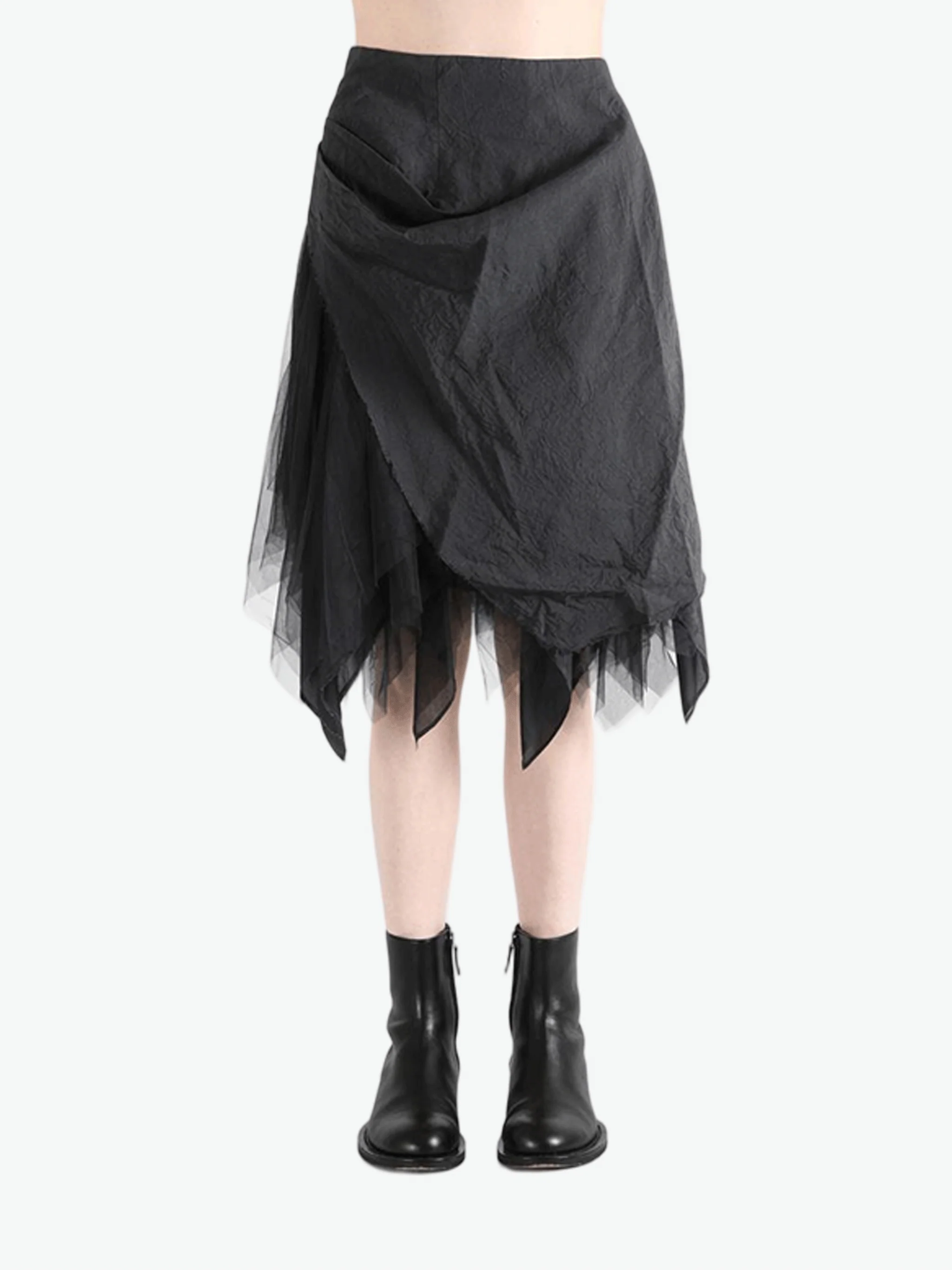 MARC LE BIHAN - Women Jupe Decalee Lin 3 Couches Drapee Tulle Skirt