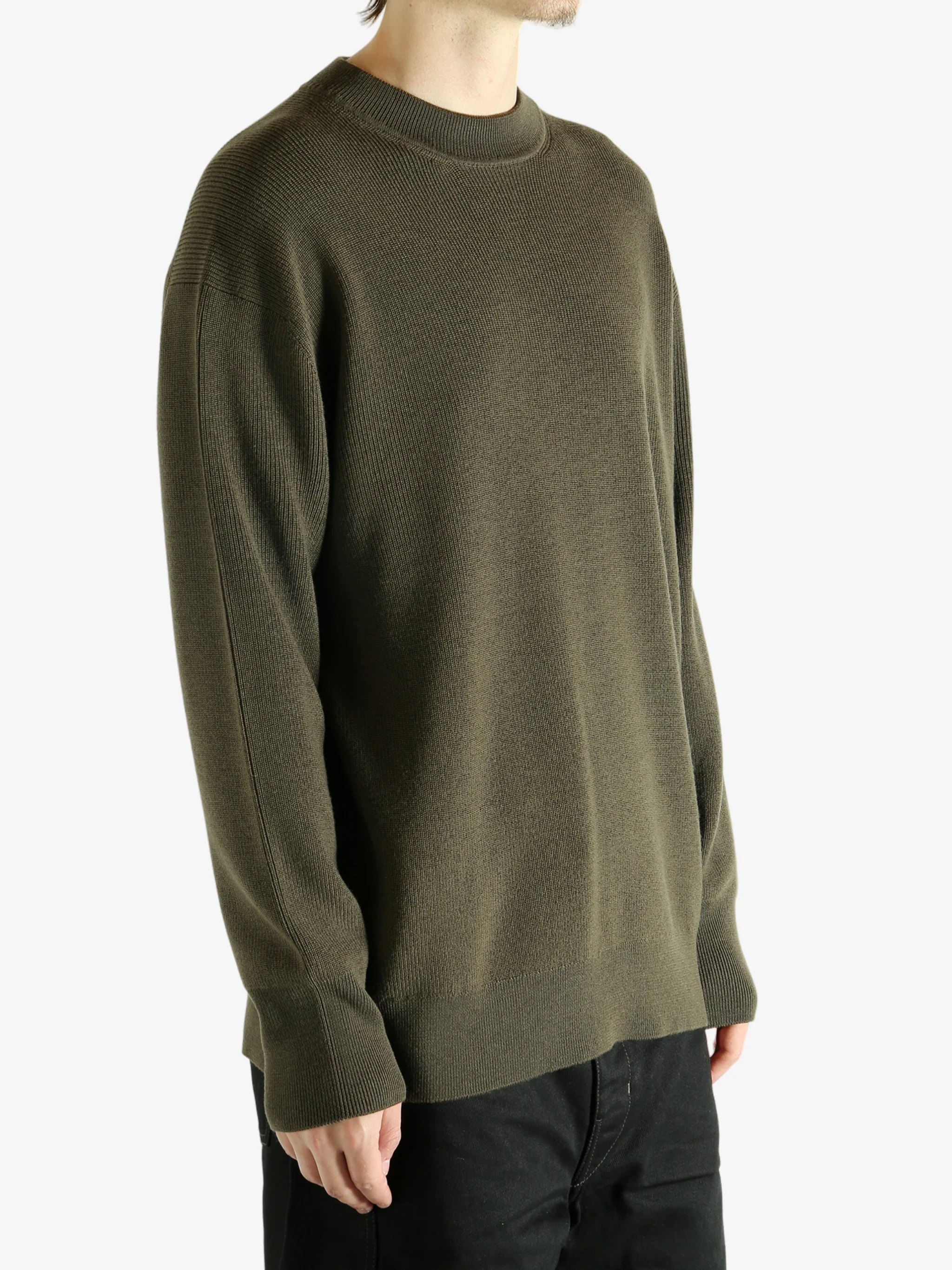 MARGARET HOWELL - Men Fine Rib Crew Knitwear - Image 2