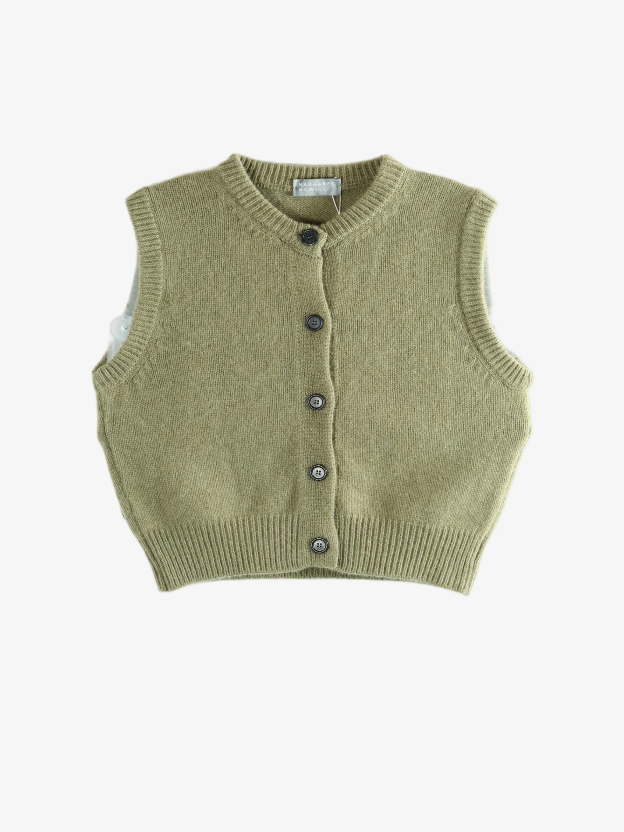 MARGARET HOWELL - Women Knitted Gilet - Image 4