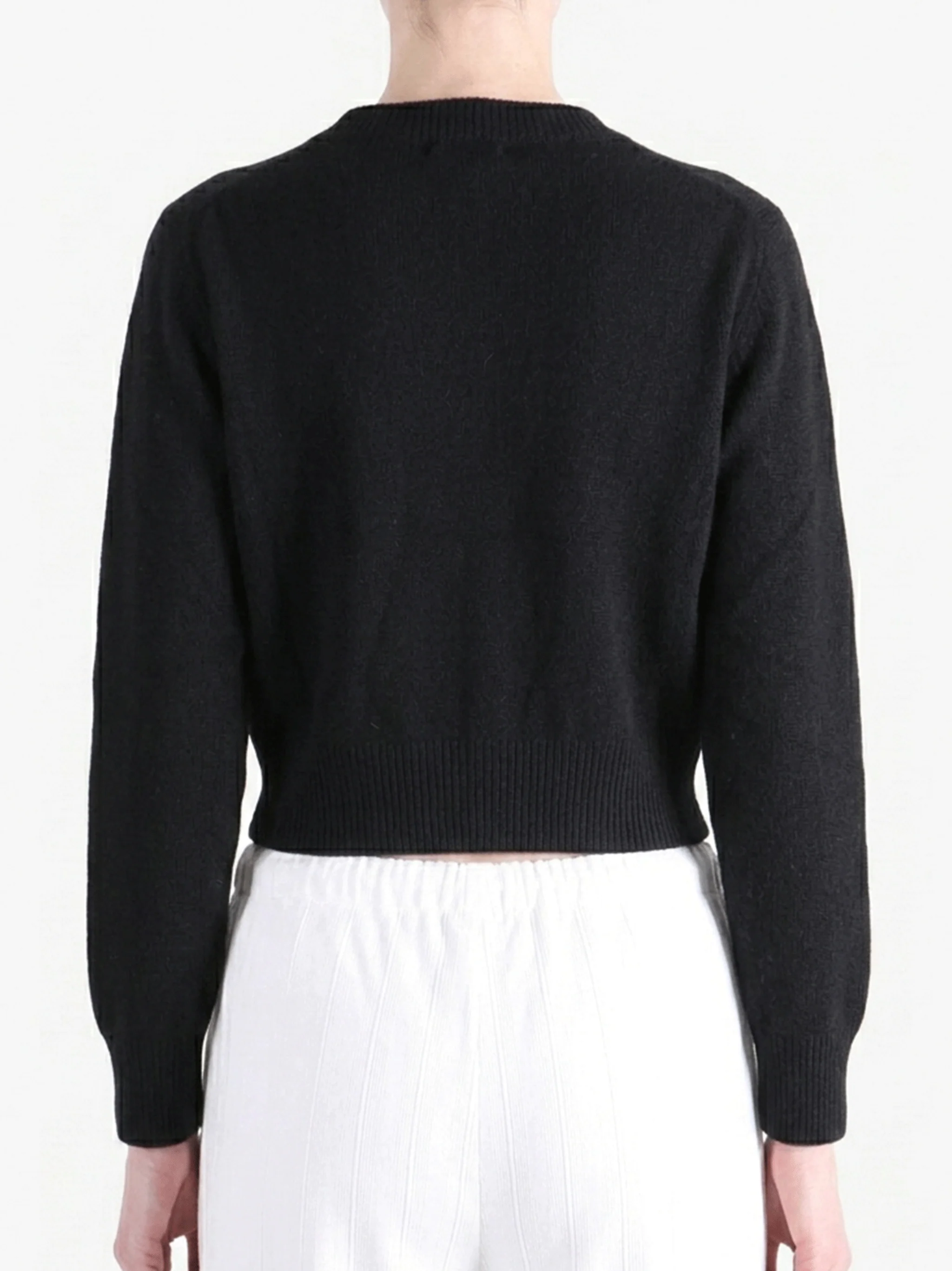 MARGARET HOWELL - Women Short Classic Crew Neck - Image 3