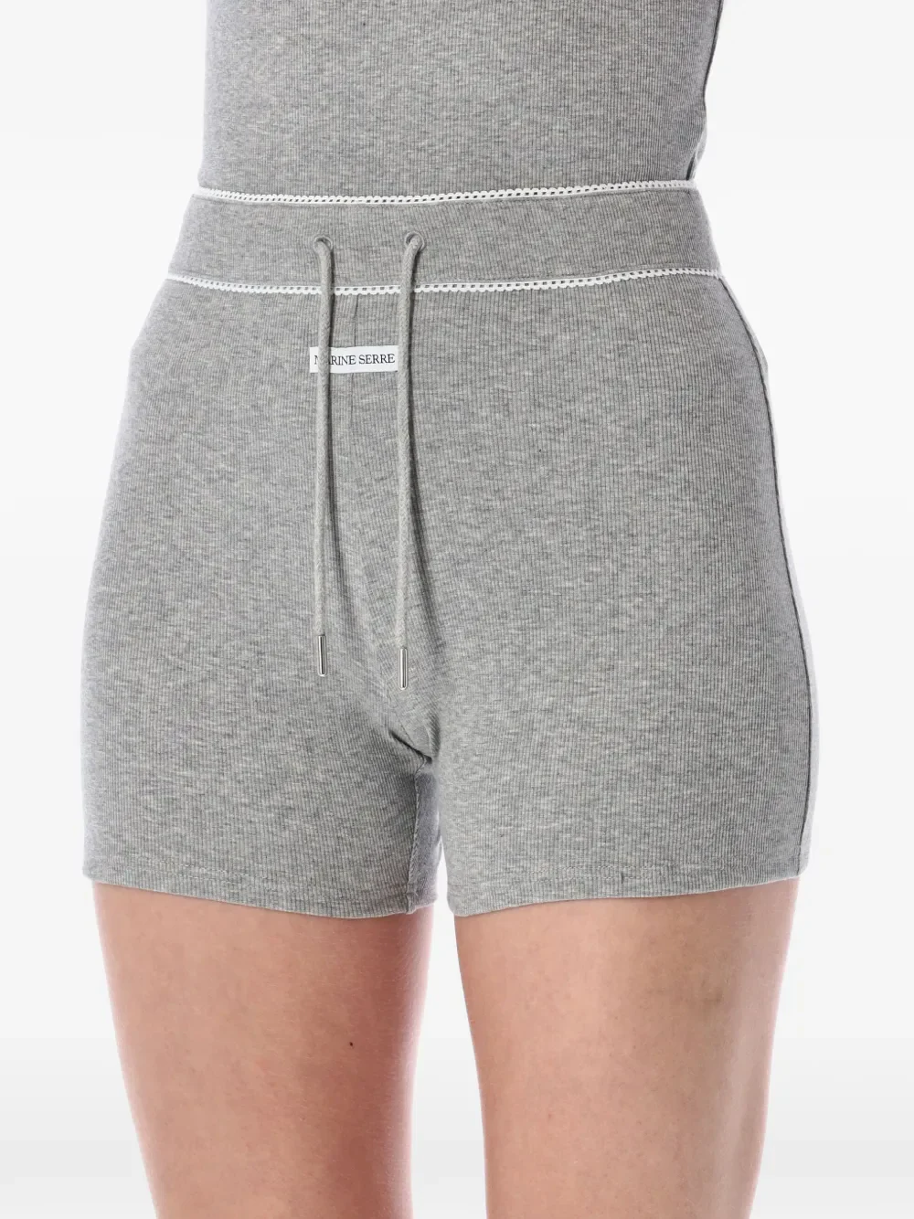 MARINE SERRE - Women Cute 70'S Mini Shorts - Image 3