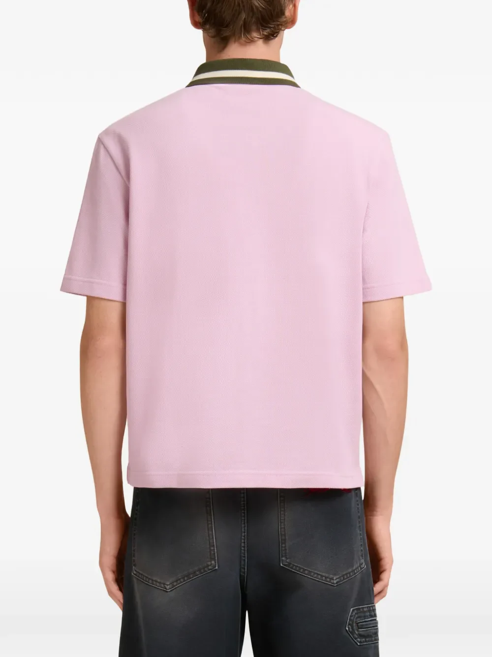 MARNI - Men Contrast Collar T-Shirt - Image 2