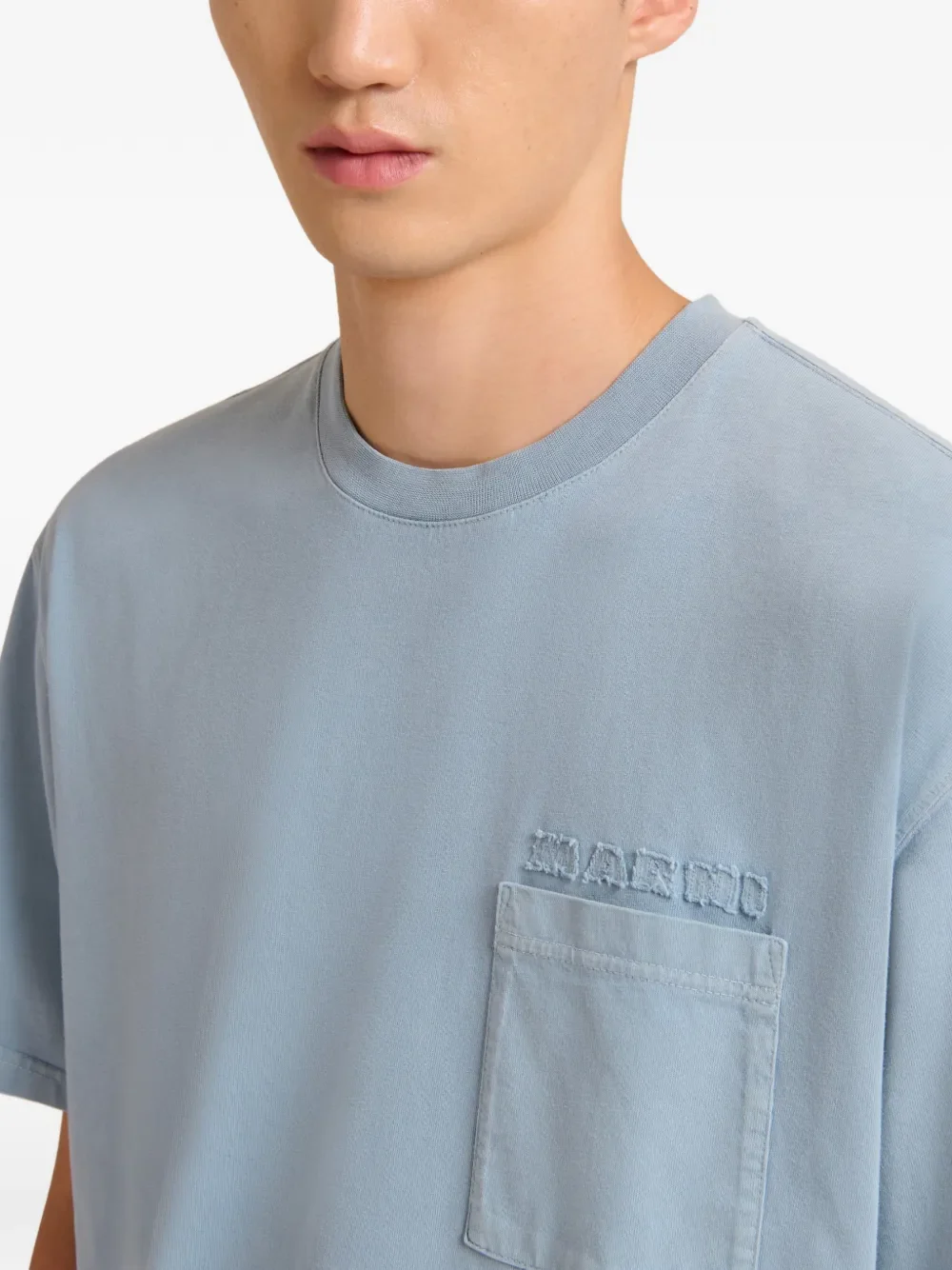 MARNI - Men Marni Patches Cotton T-Shirt - Image 3