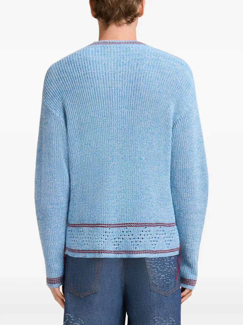 MARNI - Men Pocket Roundneck Sweater - Image 2