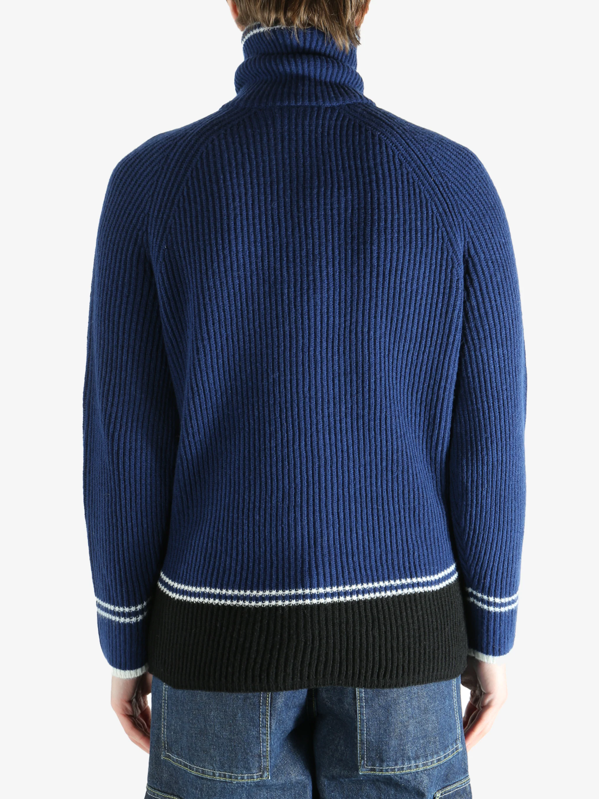MARNI - Men Wolf Patch Wool Alpaca Cardigan - Image 3