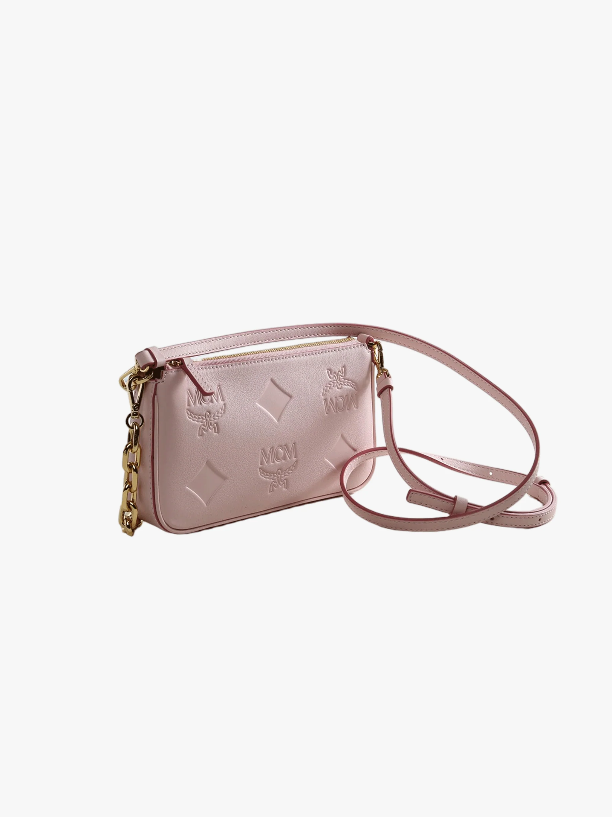 MCM - Unisex Aren Eb Maxi Mn Leather Pouch - Image 2