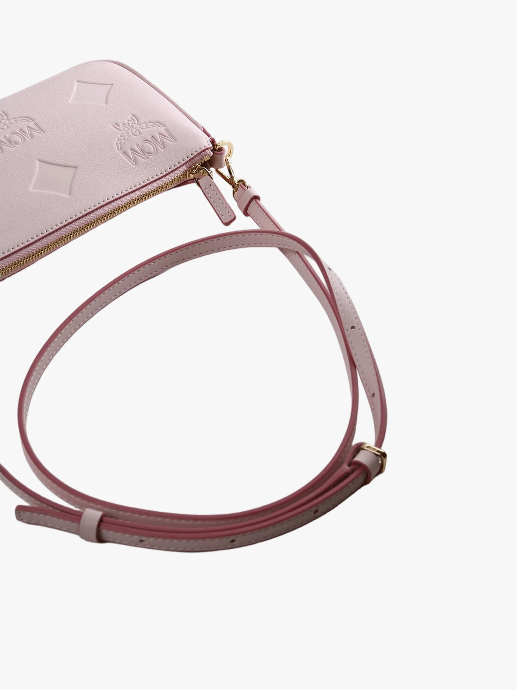 MCM - Unisex Aren Eb Maxi Mn Leather Pouch - Image 3