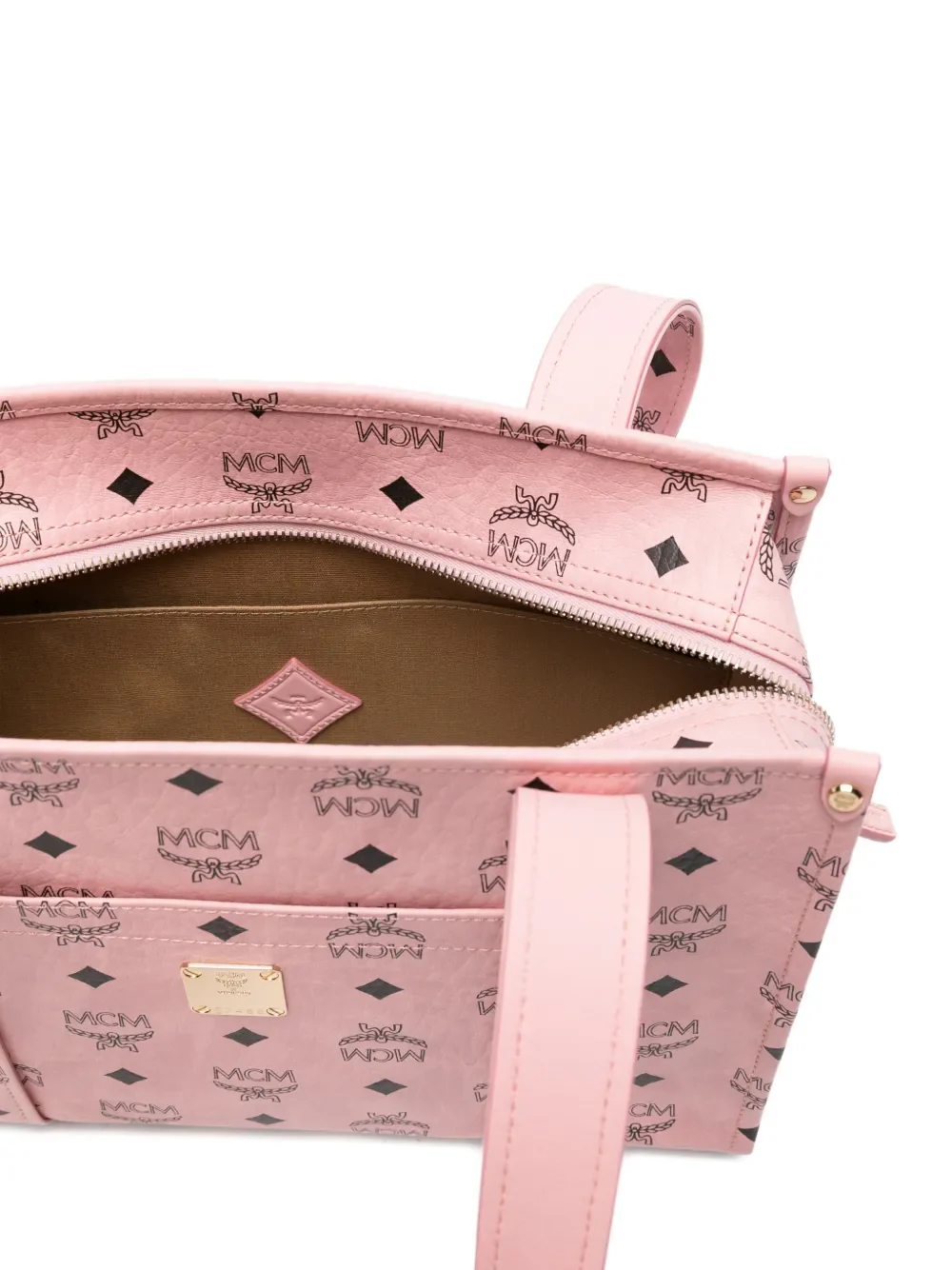 MCM - Unisex Aren Vi Small School Tote Bag - Image 5