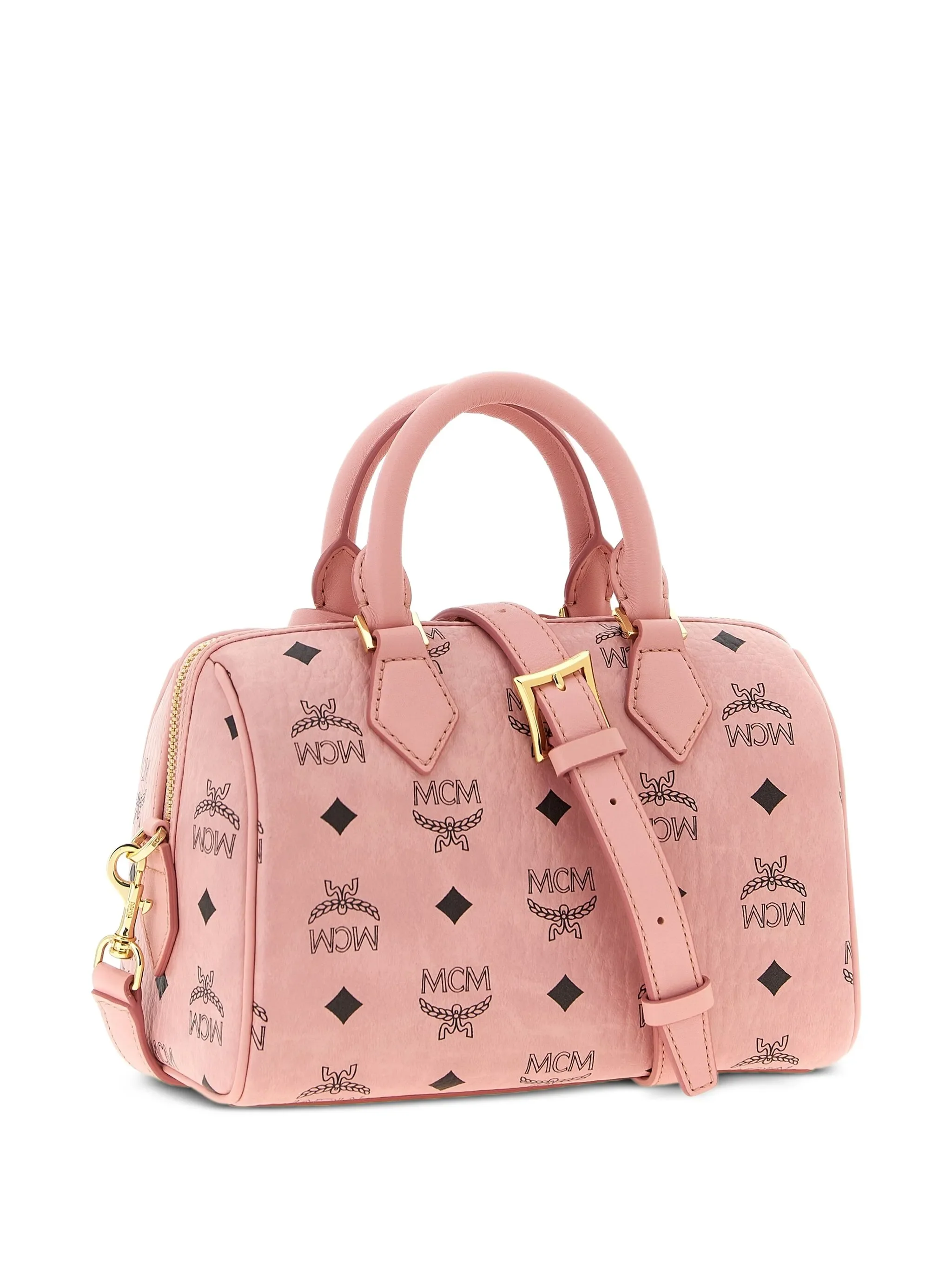 MCM - Unisex Ella Vi Small Boston Bag - Image 2