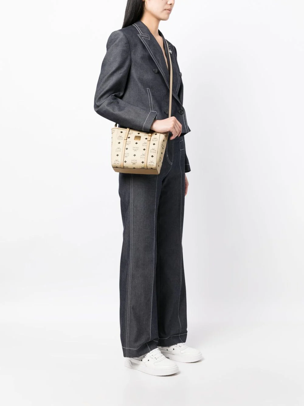 MCM - Unisex Mcm Toni Vi Mini Shopper - Image 2