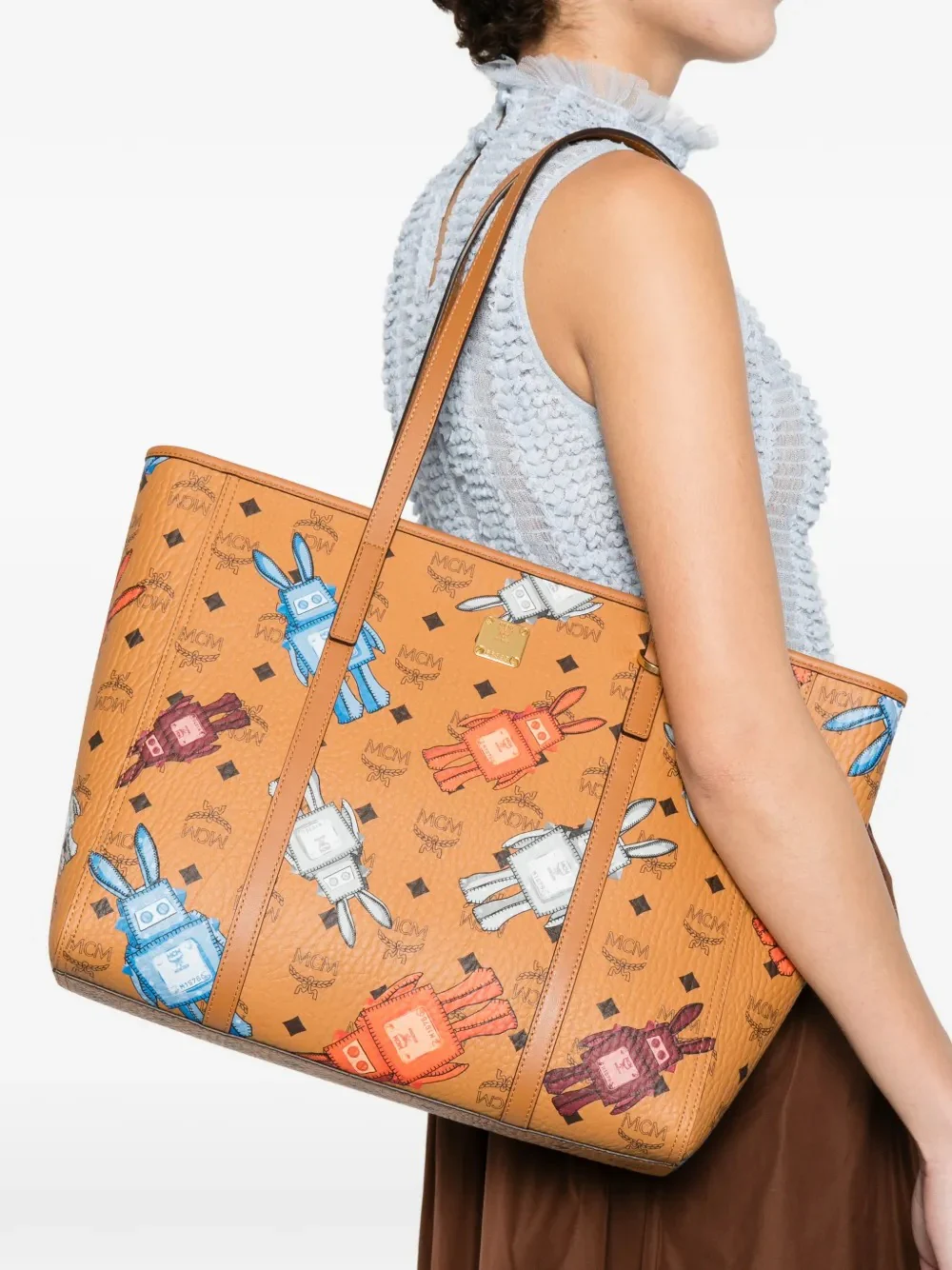 MCM - Unisex Toni Vi Hybrid Medium Shopper - Image 2
