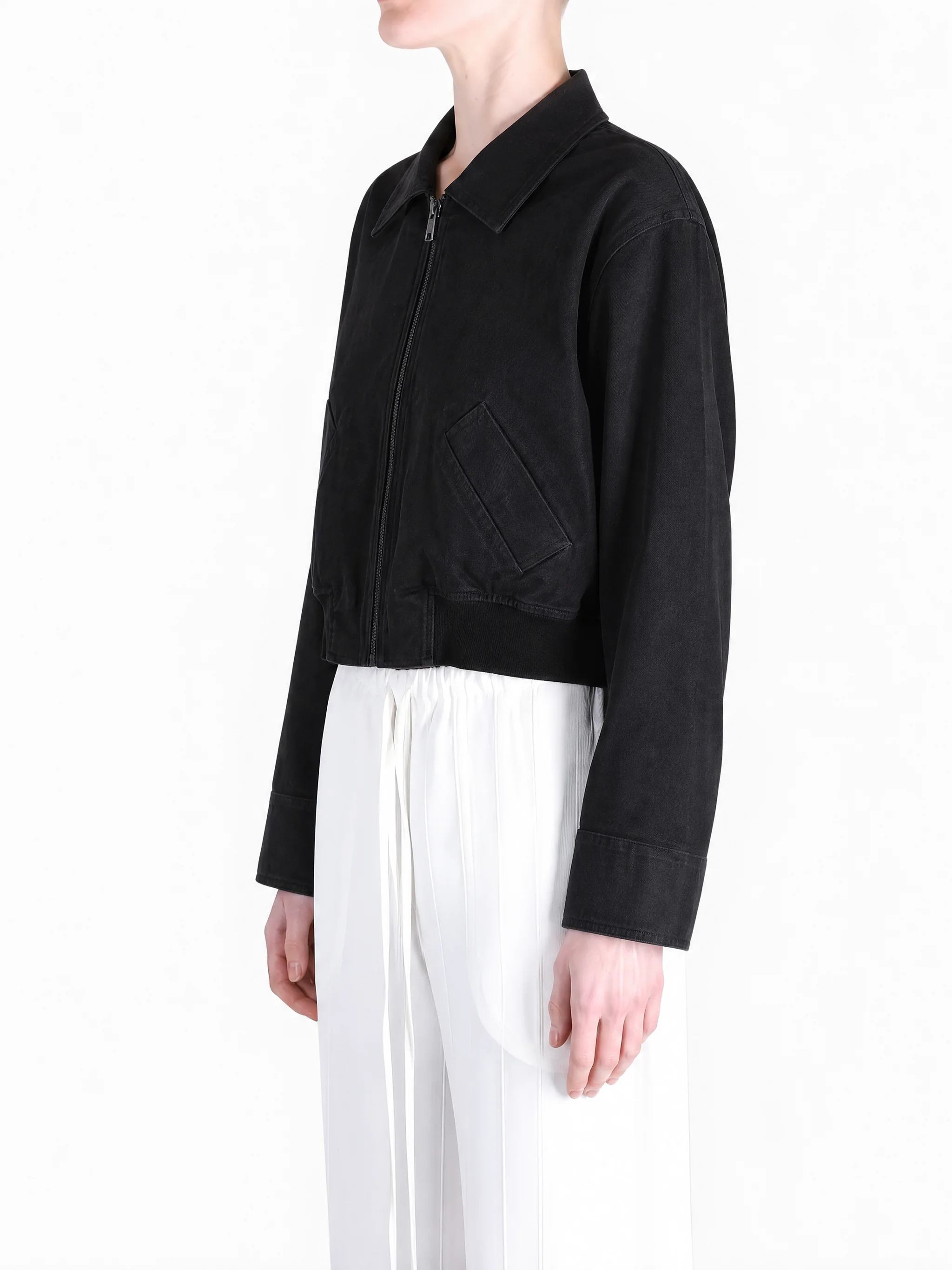 MHL - Women Zip Up Bomber Jacket - Image 2