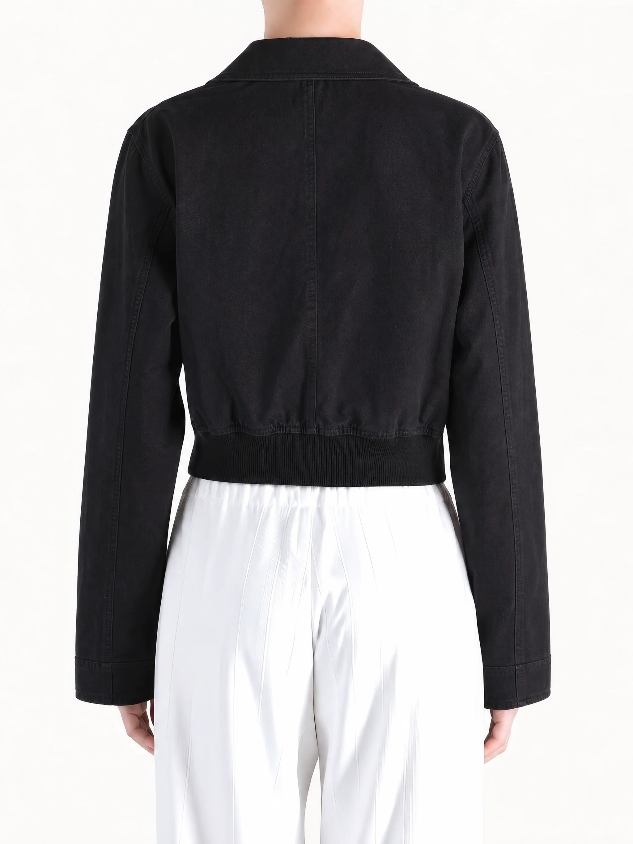 MHL - Women Zip Up Bomber Jacket - Image 3