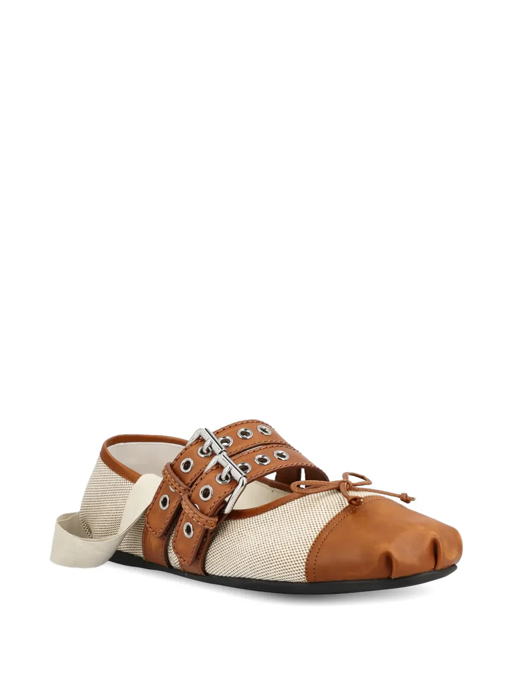 MIU MIU - Women Canvas Ballerinas - Image 2