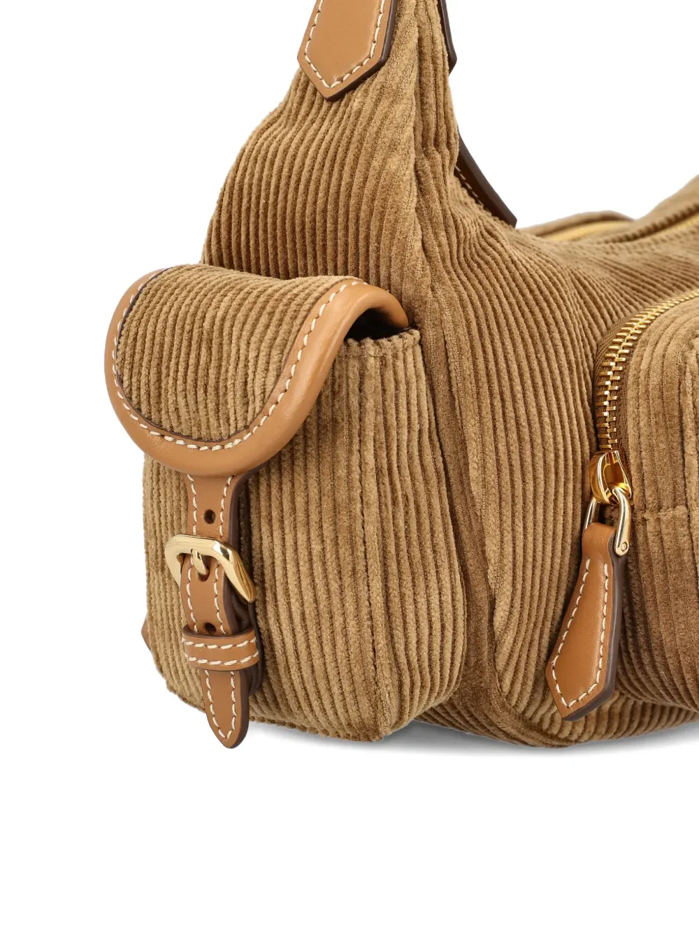 MIU MIU - Women Corduroy Pocket Bag - Image 4