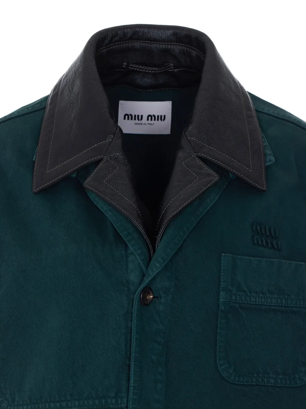MIU MIU - Women Gabardine Jacket - Image 3