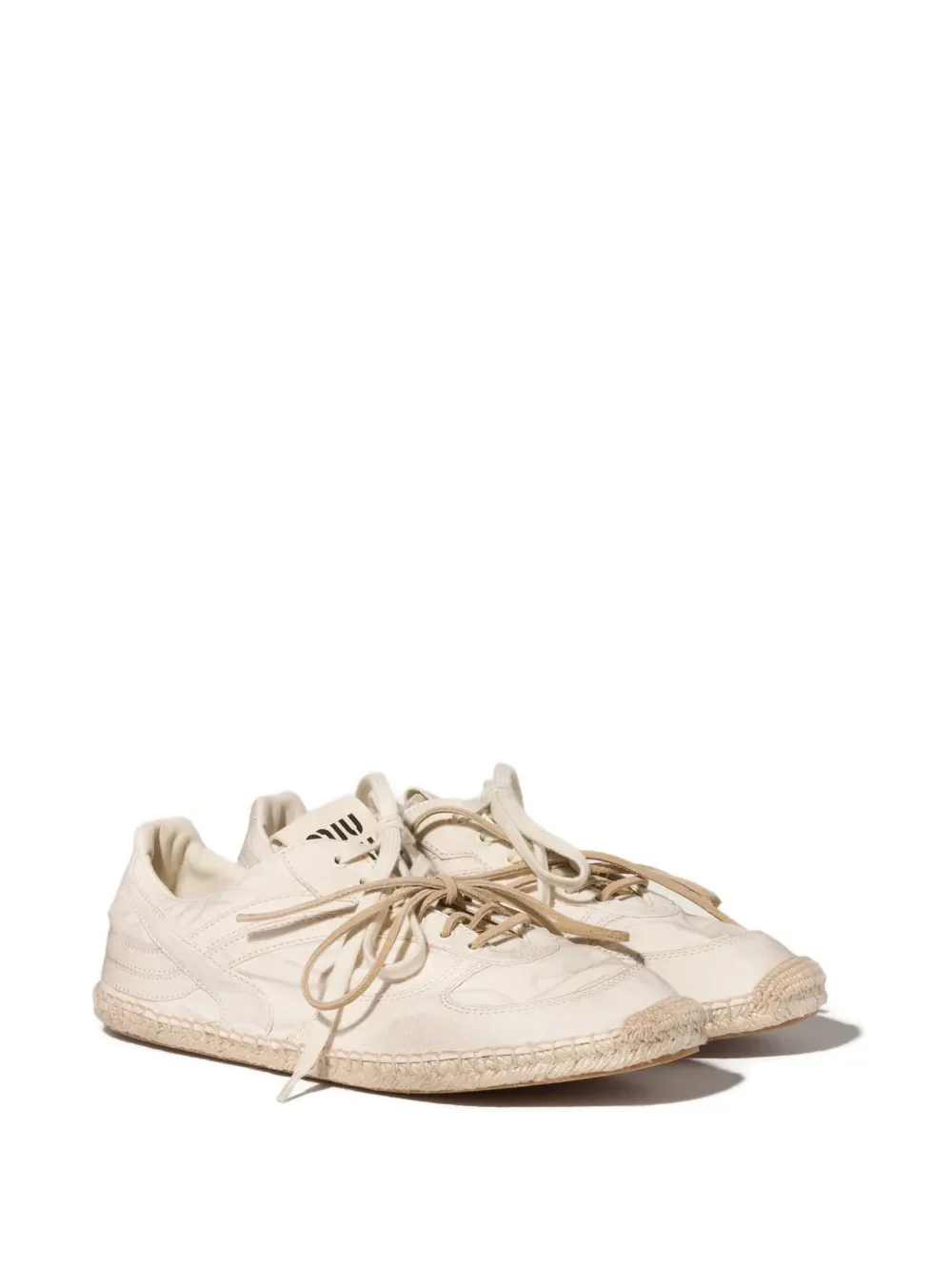 MIU MIU - Women Gymnasium Canvas Sneakers - Image 2