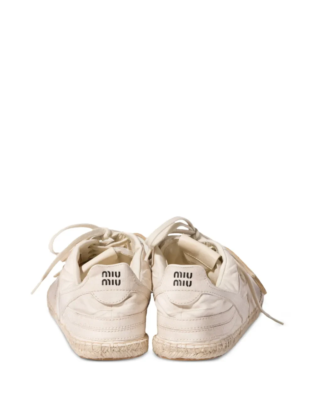 MIU MIU - Women Gymnasium Canvas Sneakers - Image 3