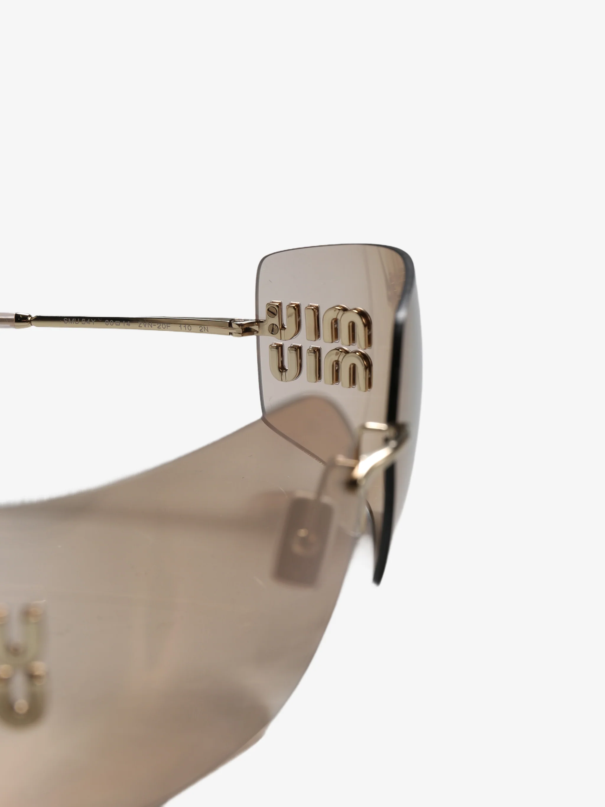 MIU MIU - Women Irregular Sunglasses - Image 3