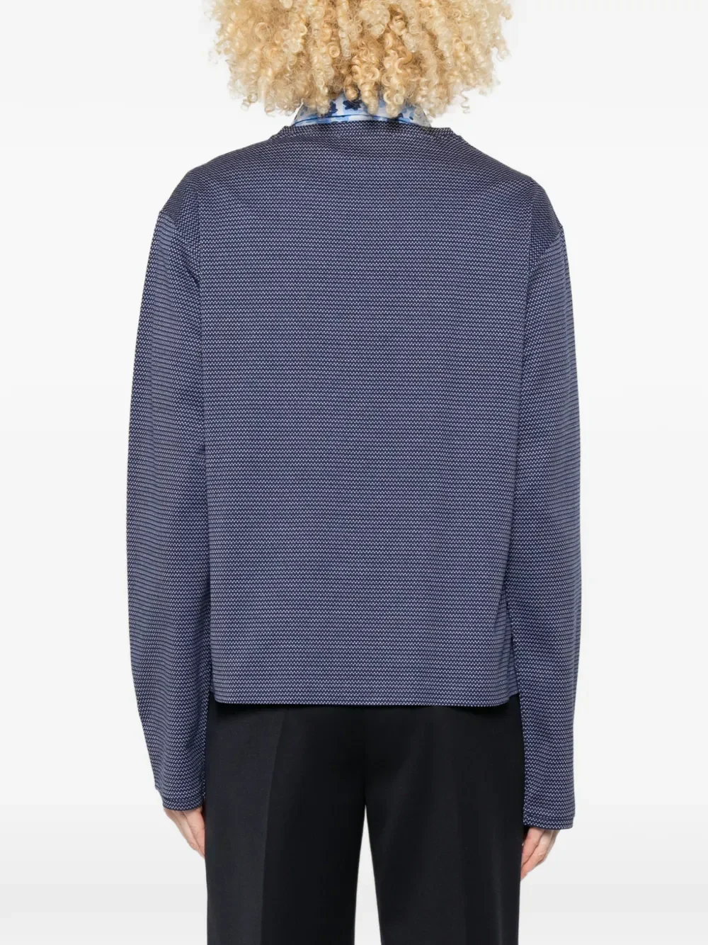 MIU MIU - Women Jersey Jacquard Top - Image 3