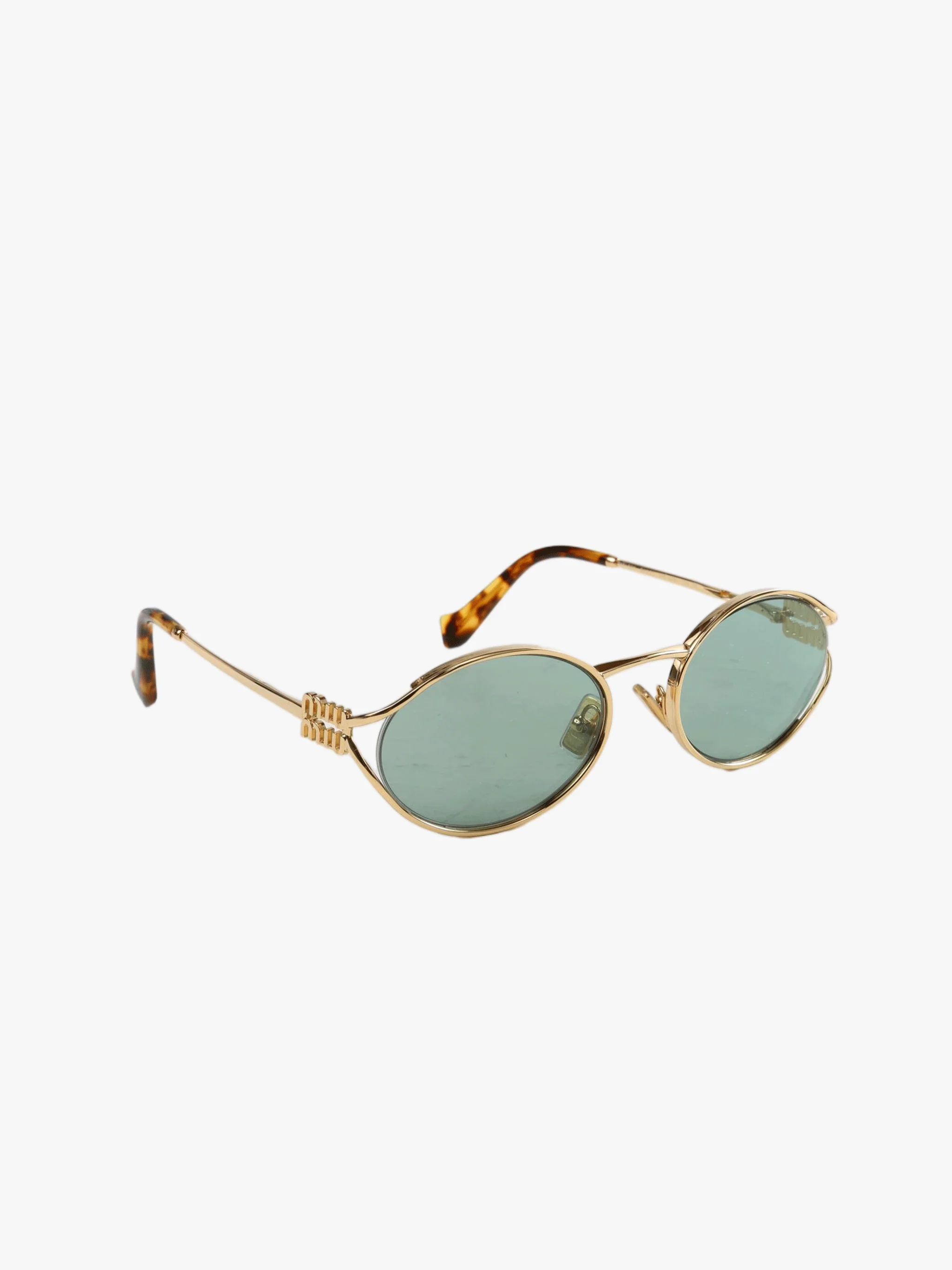 MIU MIU - Women Logo Sunglasses - Image 2