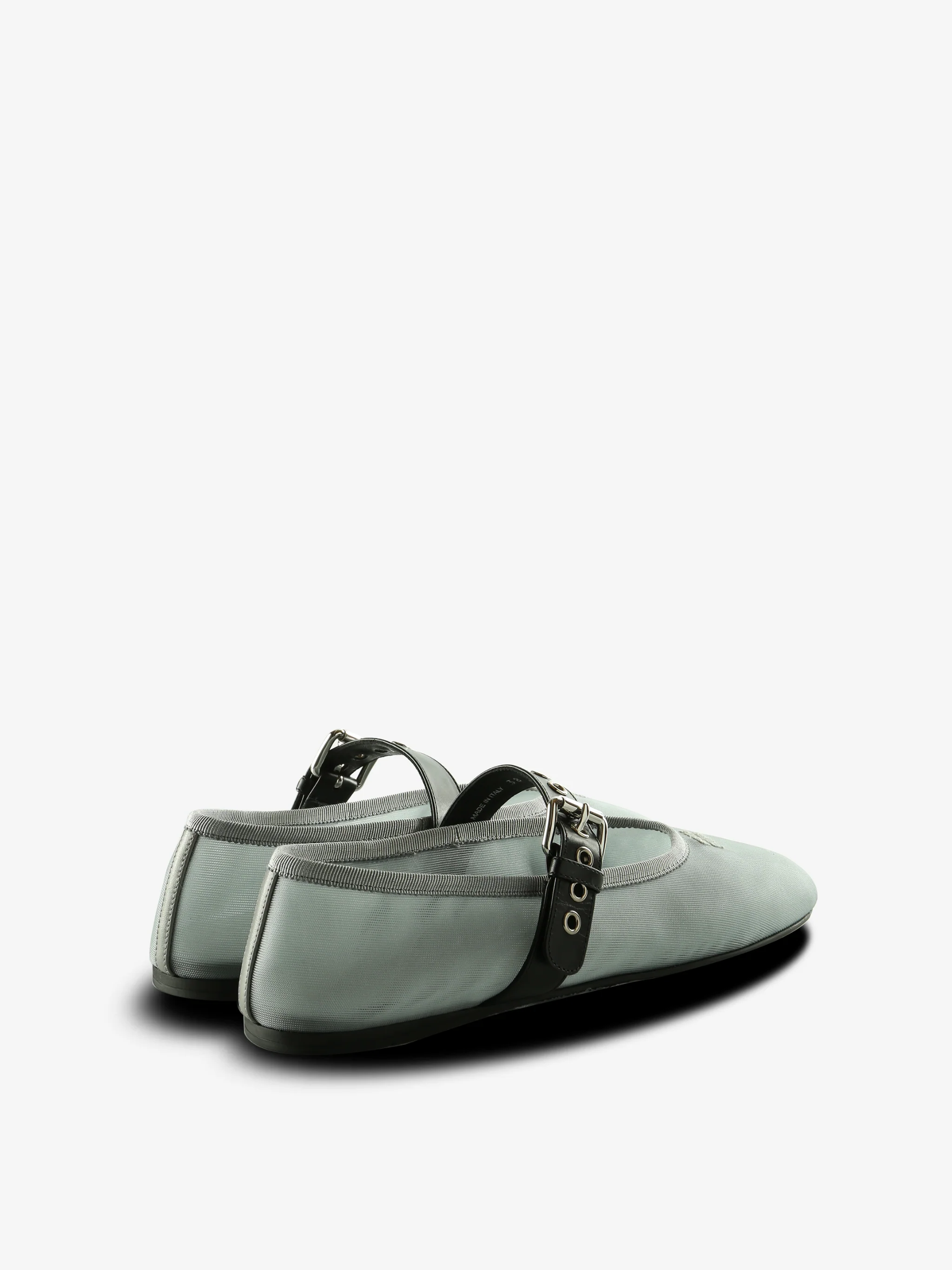 MIU MIU - Women Mesh Ballerina Flats - Image 3