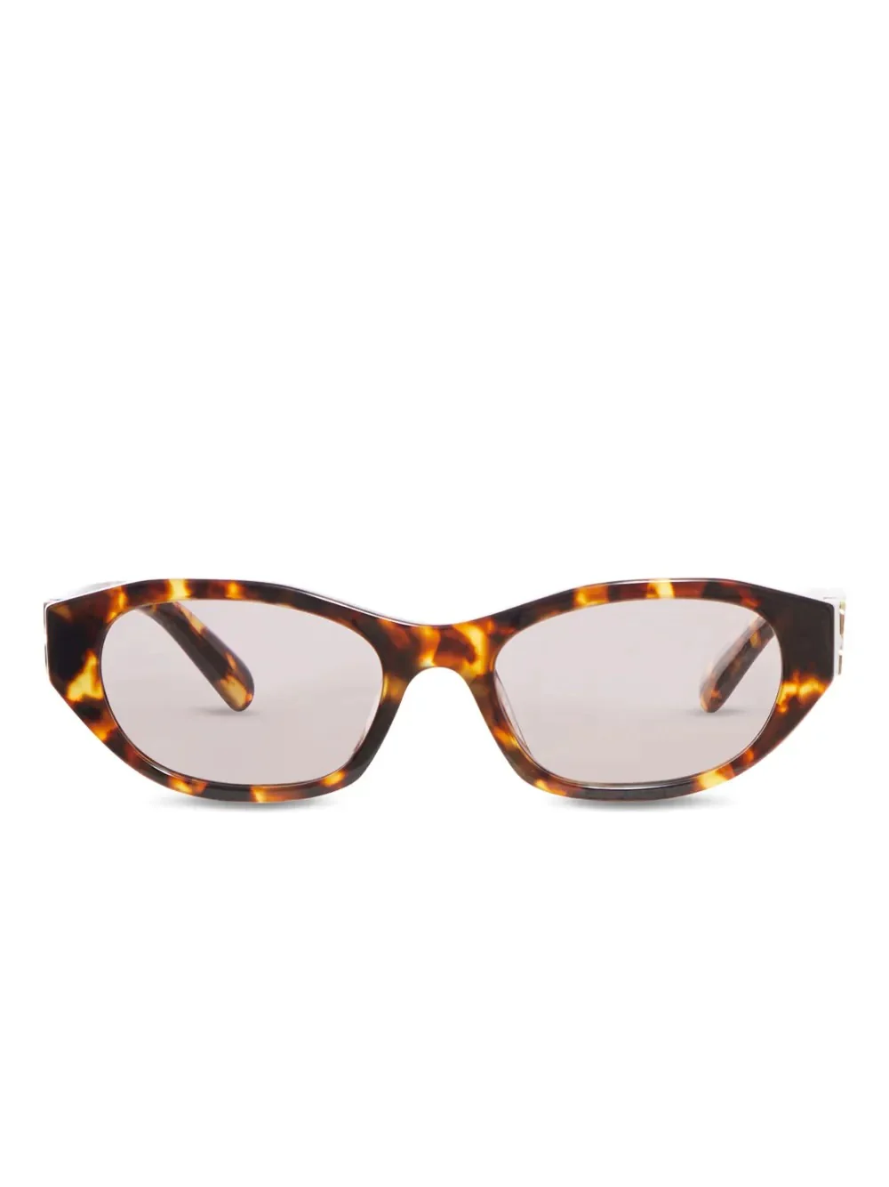MIU MIU - Women Narrow Frame Logo Sunglasses
