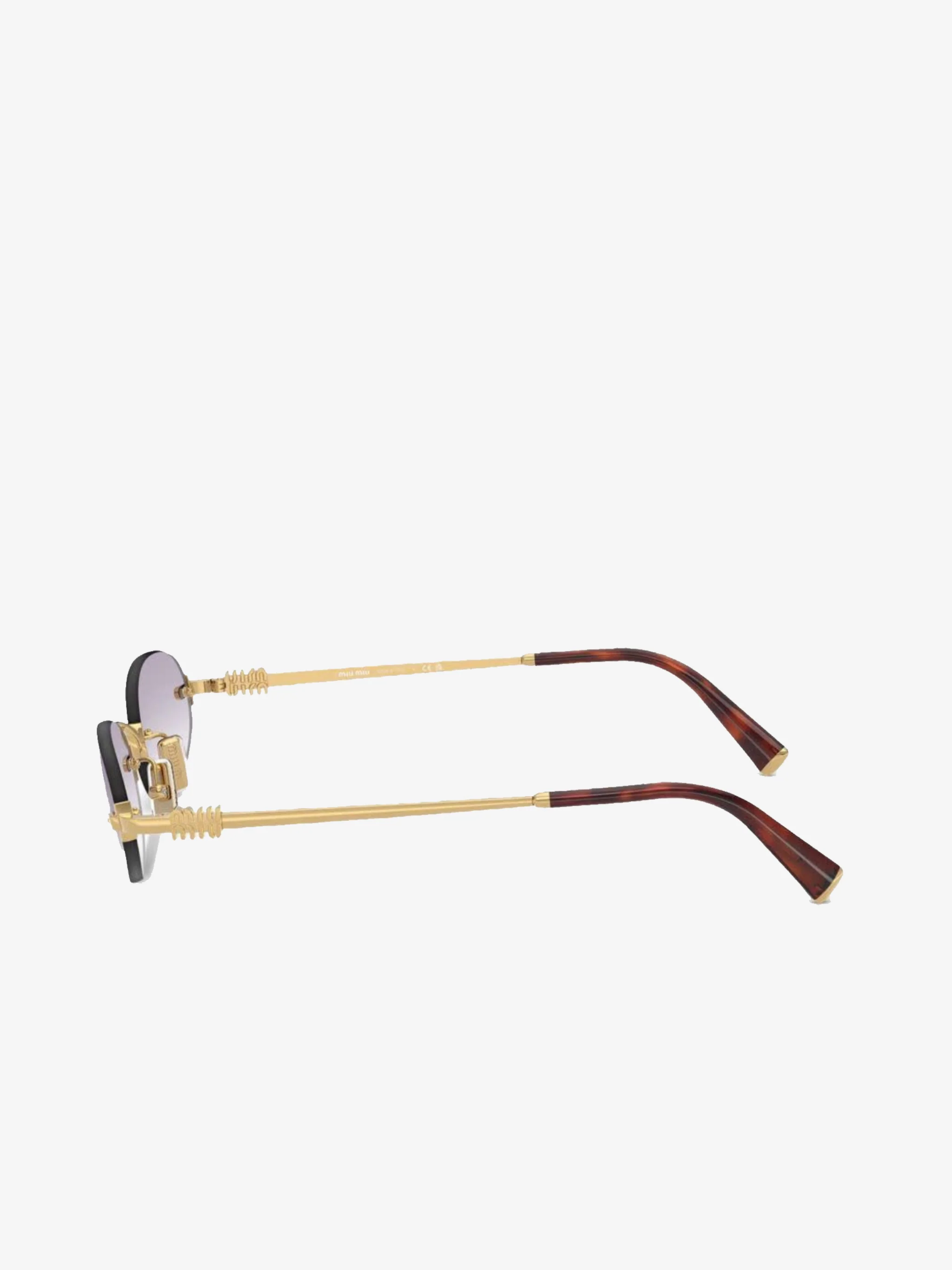 MIU MIU - Women Oval Sunglasses - Image 3