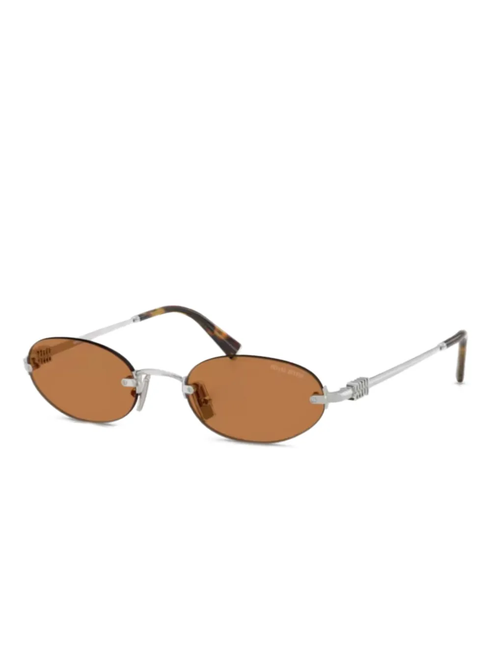 MIU MIU - Women Oval Sunglasses - Image 2