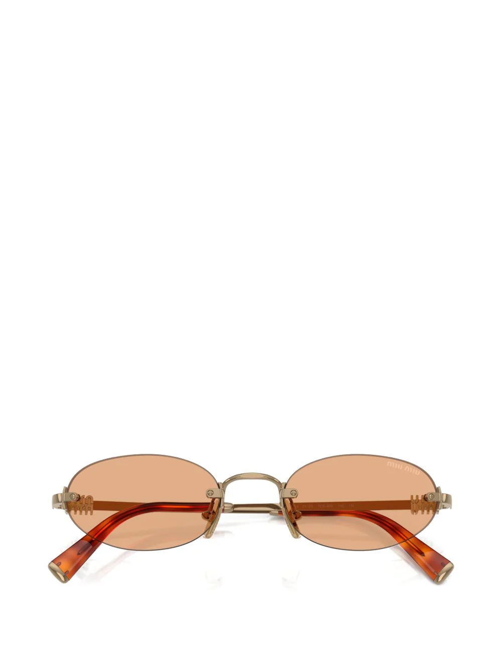 MIU MIU - Women Oval Sunglasses - Image 2