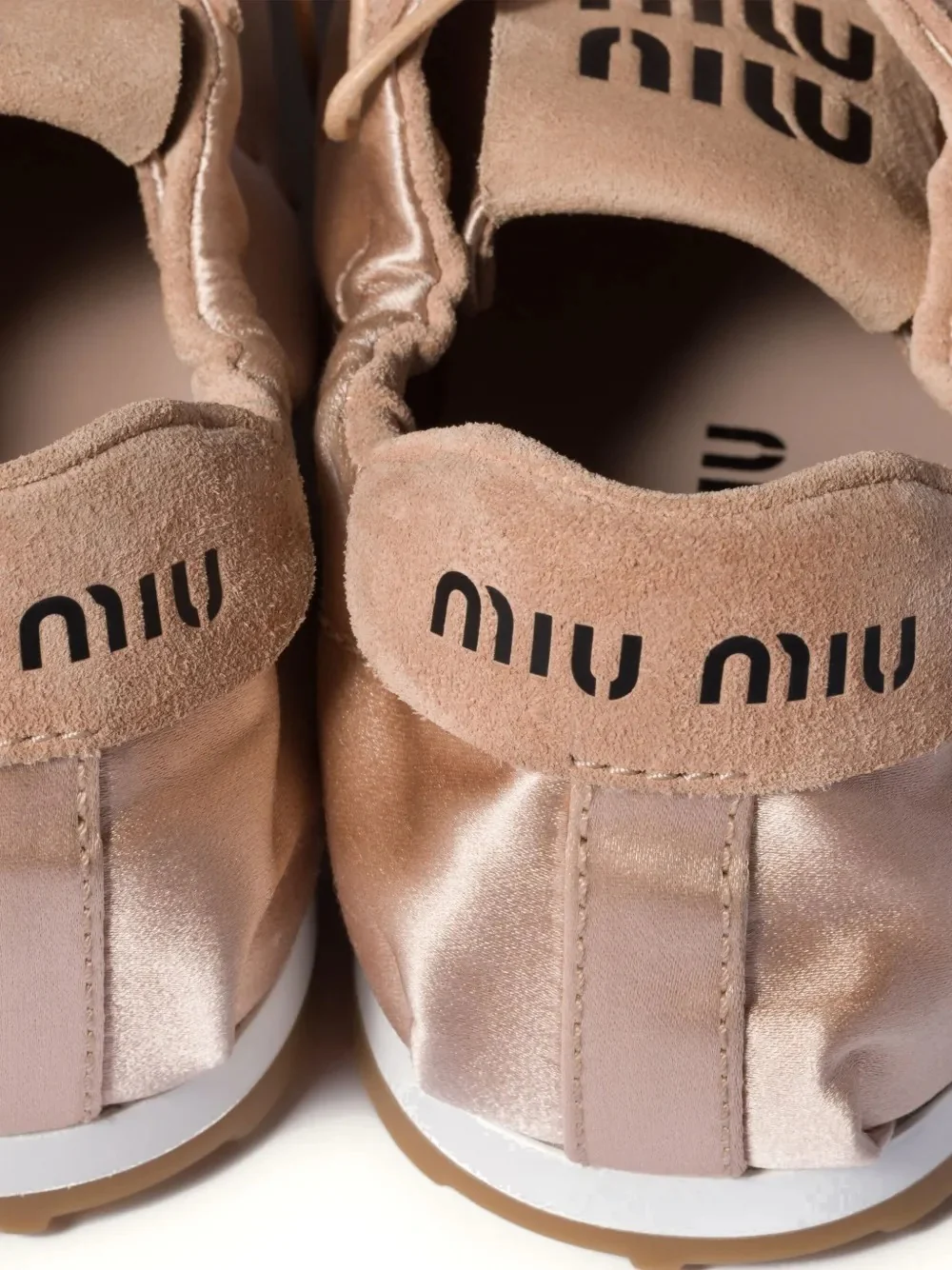 MIU MIU - Women Plume Raso Sneakers - Image 3
