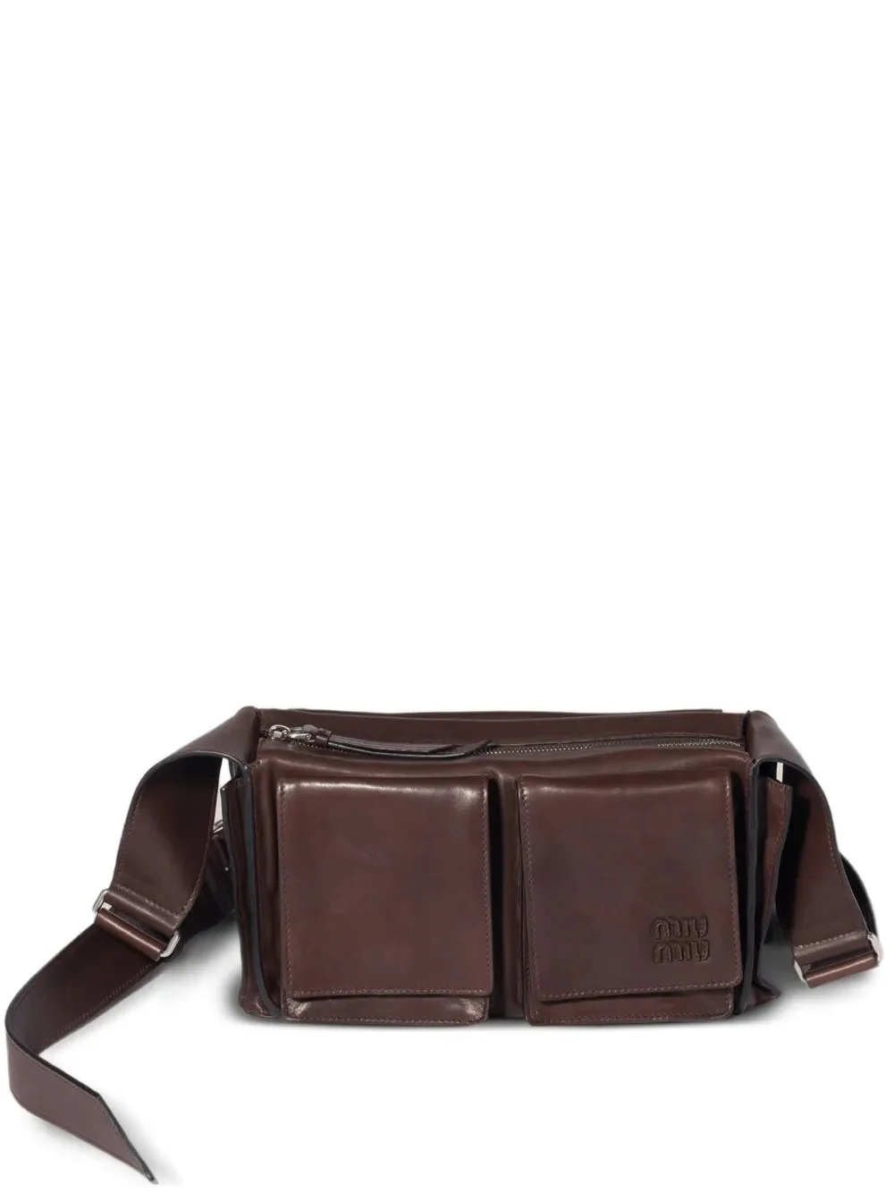 MIU MIU - Women Shoulder Utilitaire Nappa Shoulder Bag