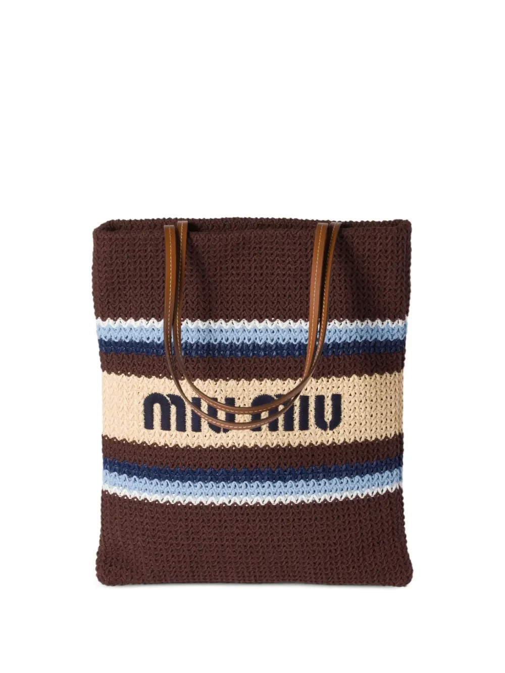 MIU MIU - Women Tessuto Stripes Bag