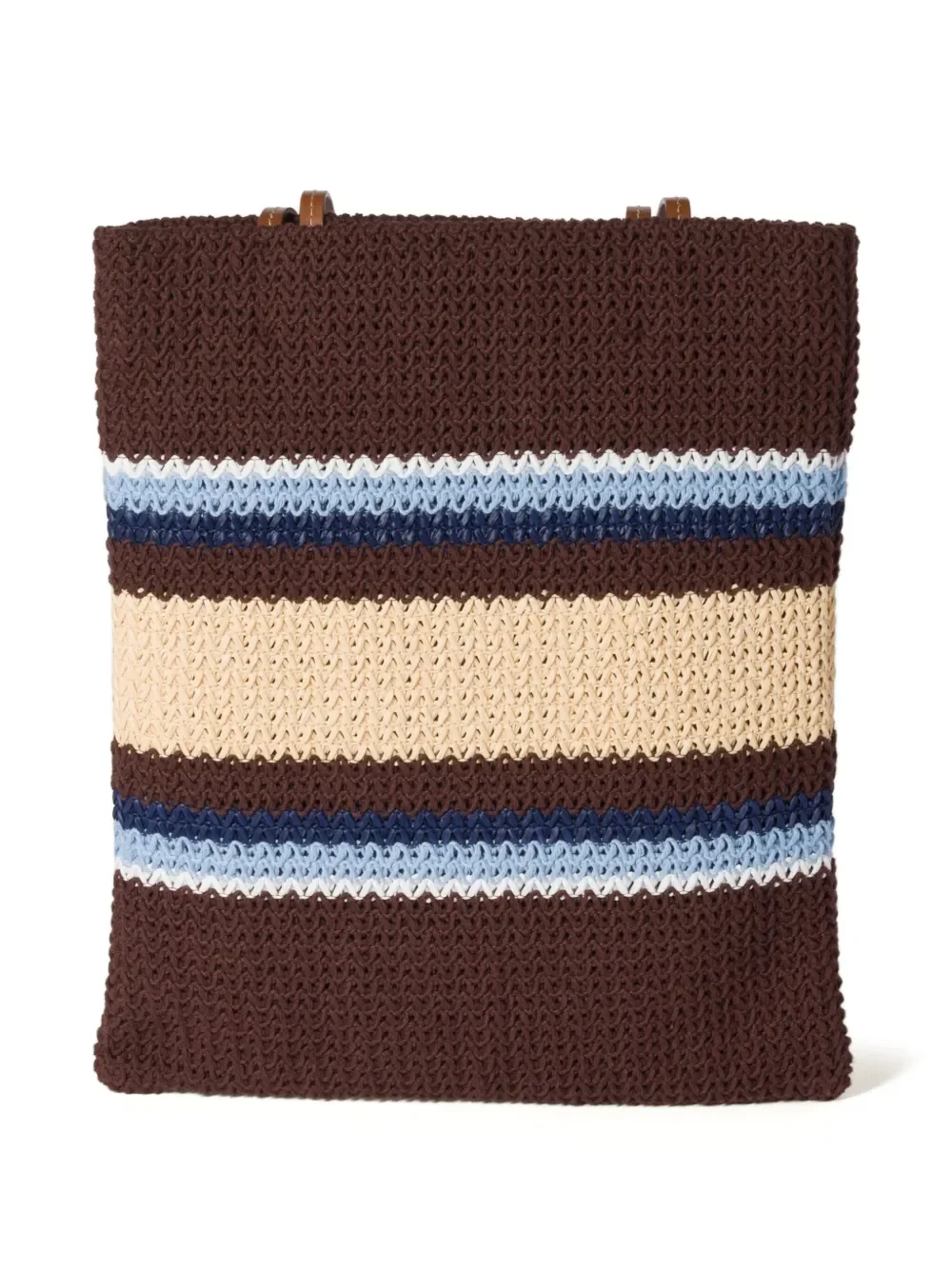 MIU MIU - Women Tessuto Stripes Bag - Image 5
