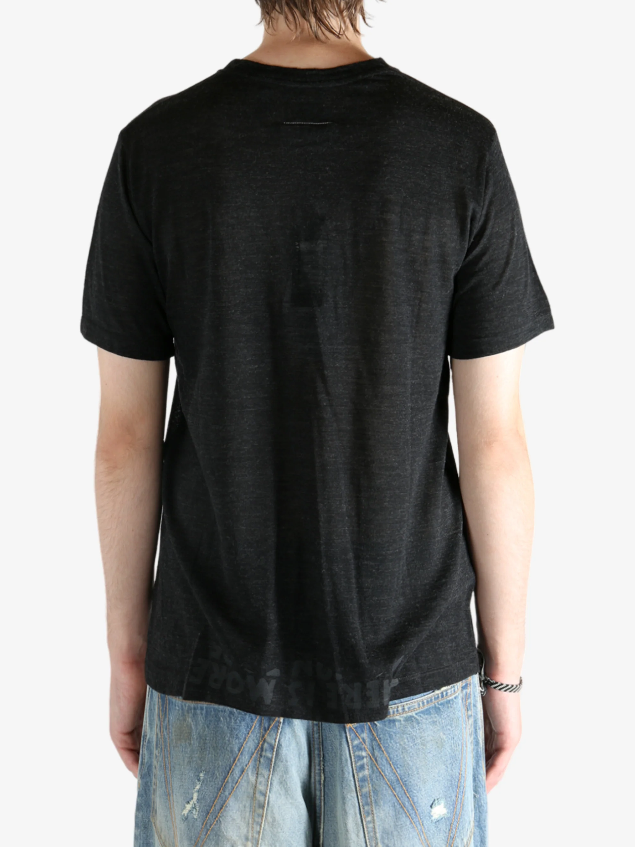 MM6 Maison Margiela - Men Crew Neck T-Shirt - Image 3
