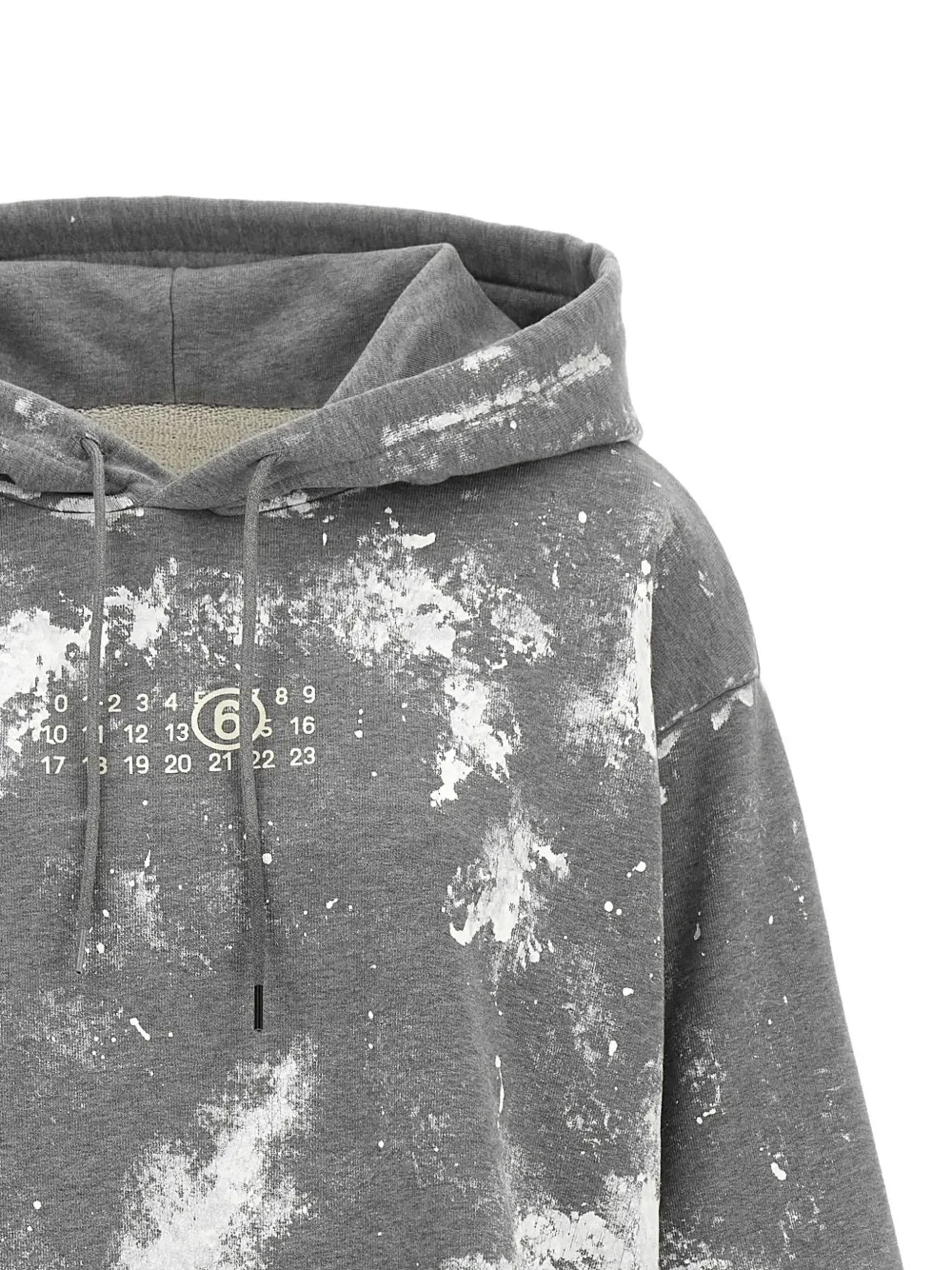 MM6 Maison Margiela - Women Tie-Dye Relaxed-Fit Sweatshirt - Image 3