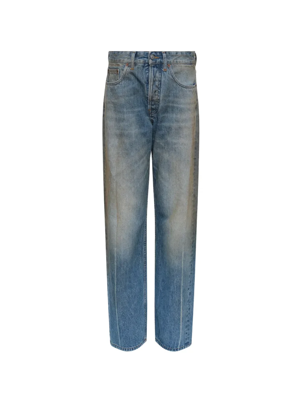 MM6 Maison Margiela - Women Washed 5-Pocket Jeans - Image 7