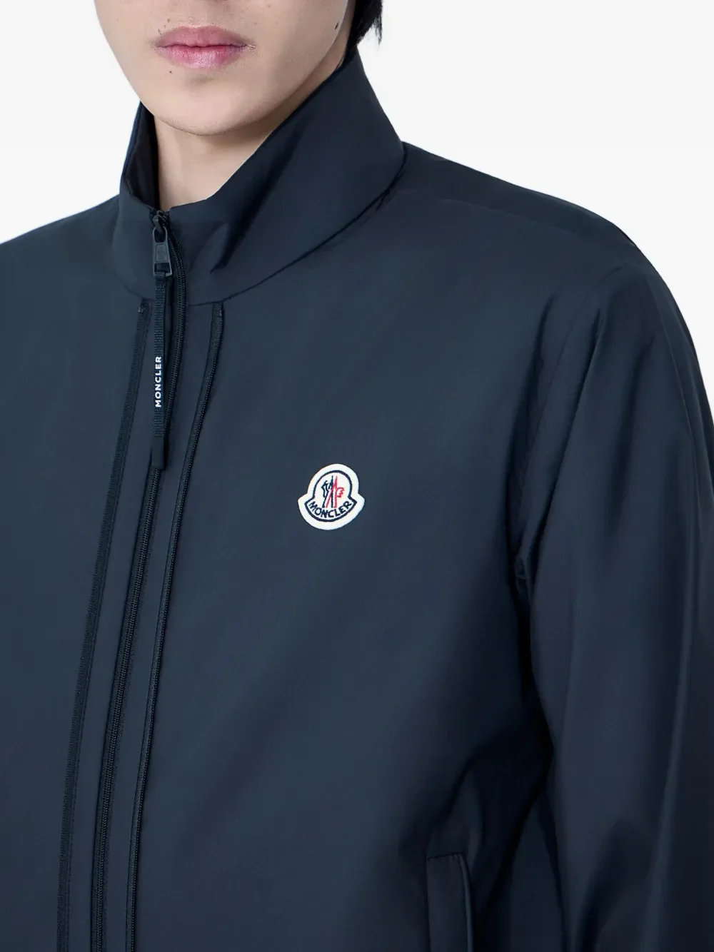 MONCLER - Men Badge Detail Hemmoor Jacket - Image 4