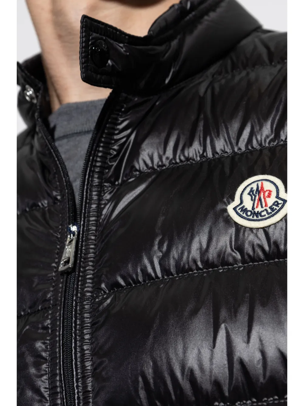 MONCLER - Men Gui Zipper Slim Fit Vest - Image 4