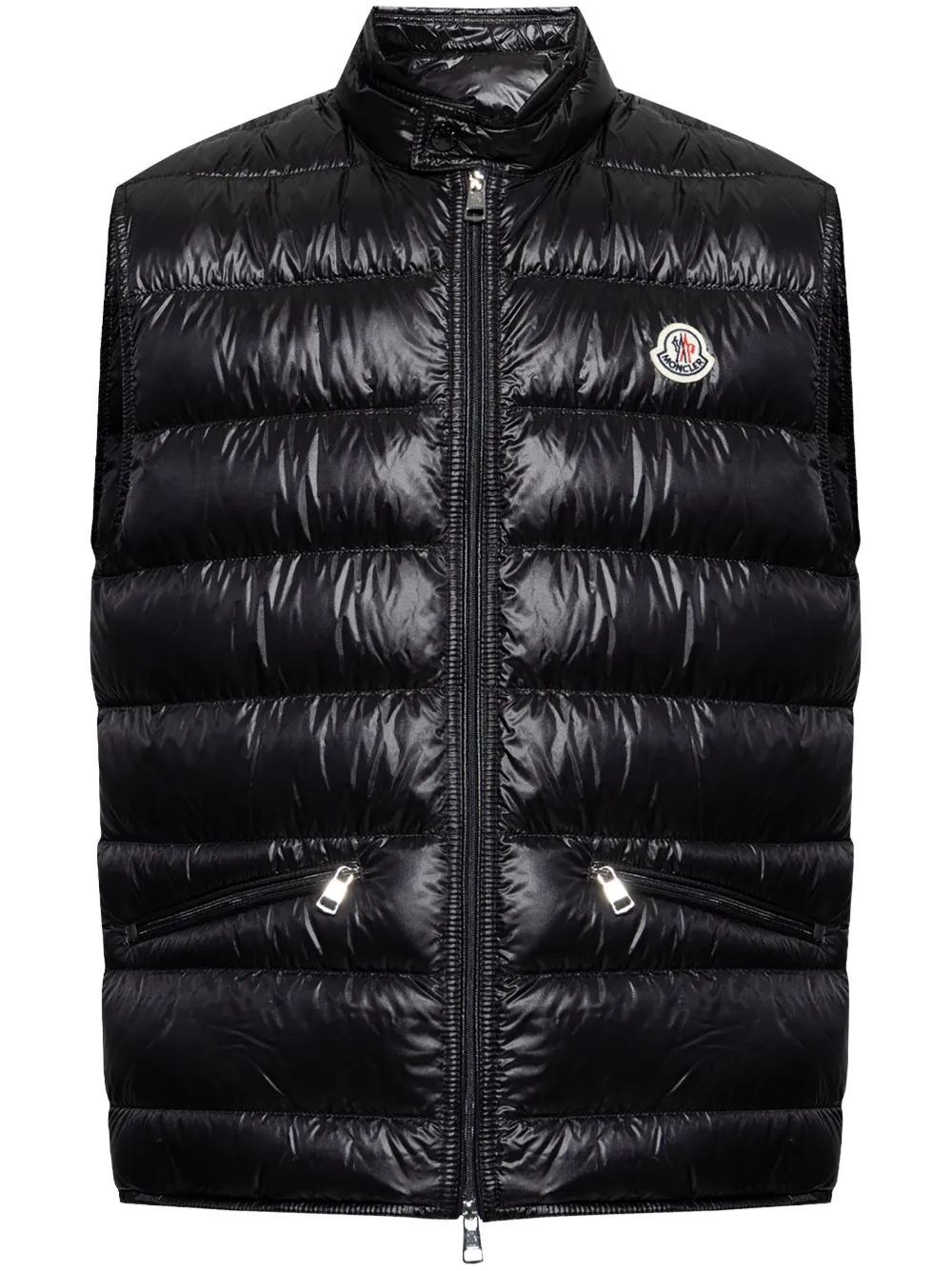 MONCLER - Men Gui Zipper Slim Fit Vest - Image 5